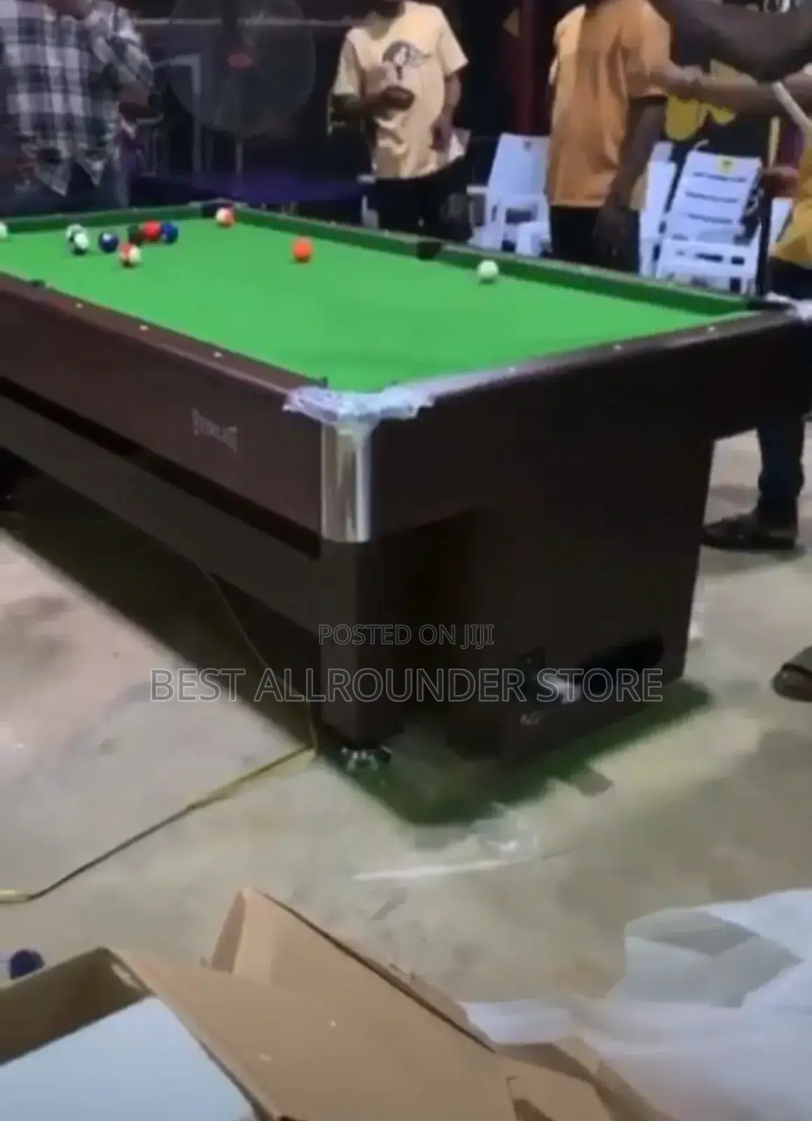 Box Coin Operated Foreign Snooker Board