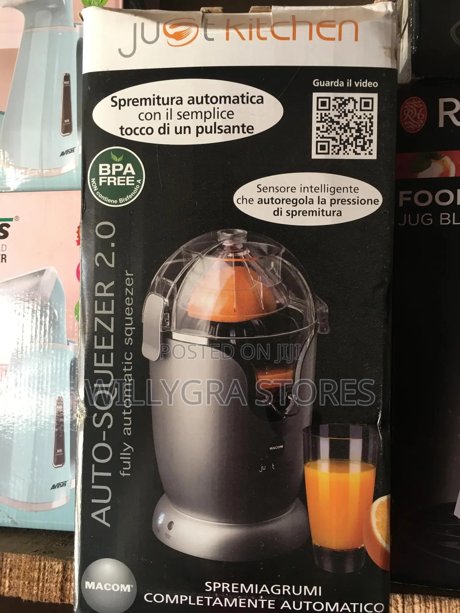 Just Kitchen Automatic Hands Free Juicer