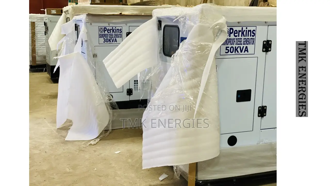 50kva Perkins Soundproof Diesel Generator