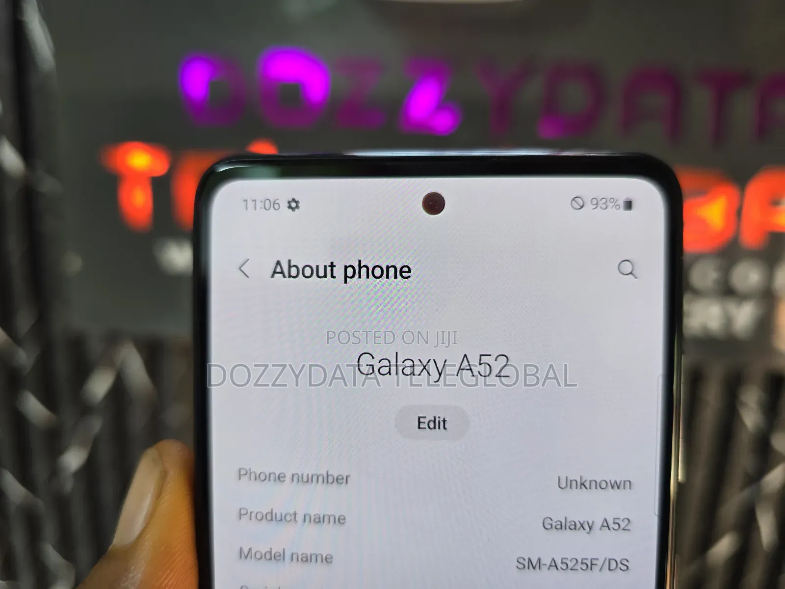 Samsung Galaxy A52 128 GB Black