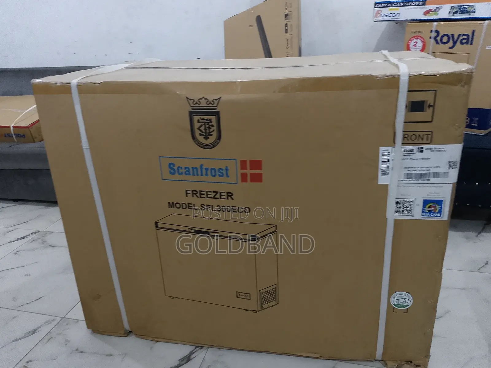 Scanfrost 300l Smart Cooling Chest Freezer Sfl300eco