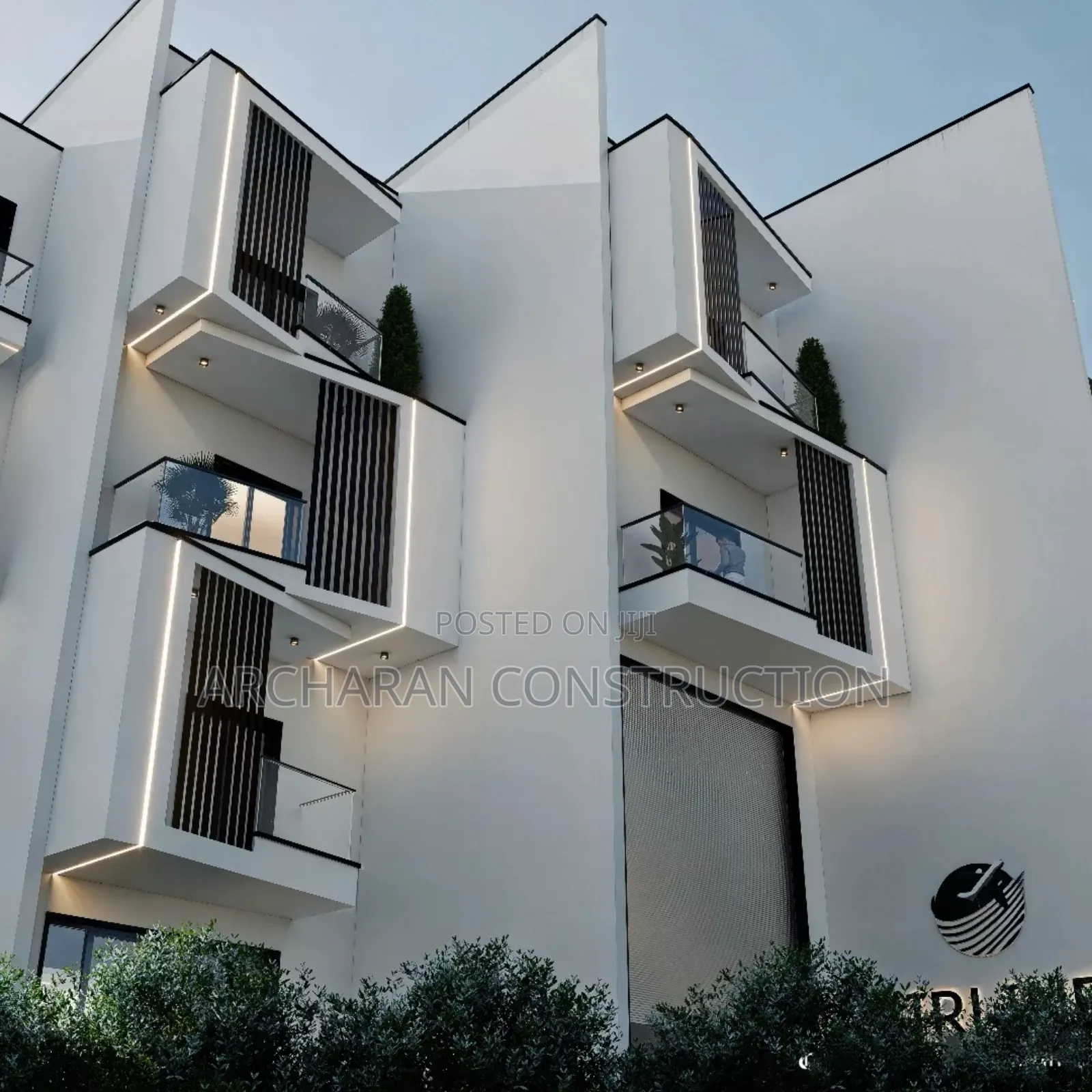 3 Bedroom Terrance Apartment, Full Architectural Drawing