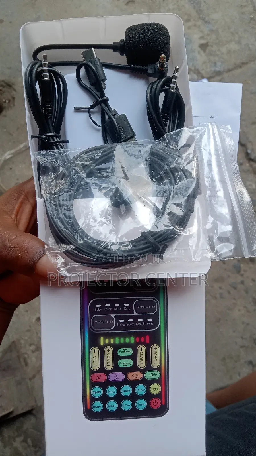 I9 Voice Changer Device(With iPhone or Type C Connector)