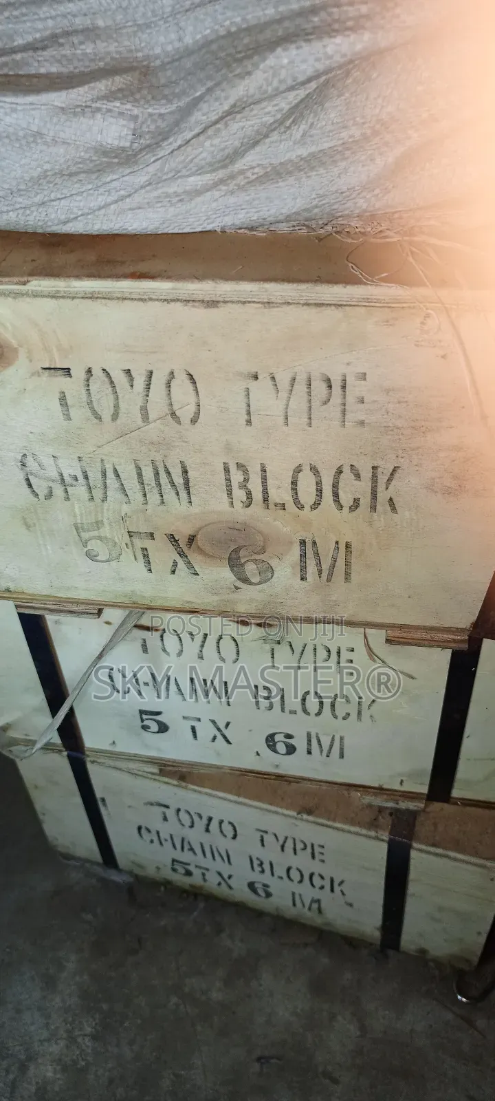5tons by 6mtrs Chain Blocks