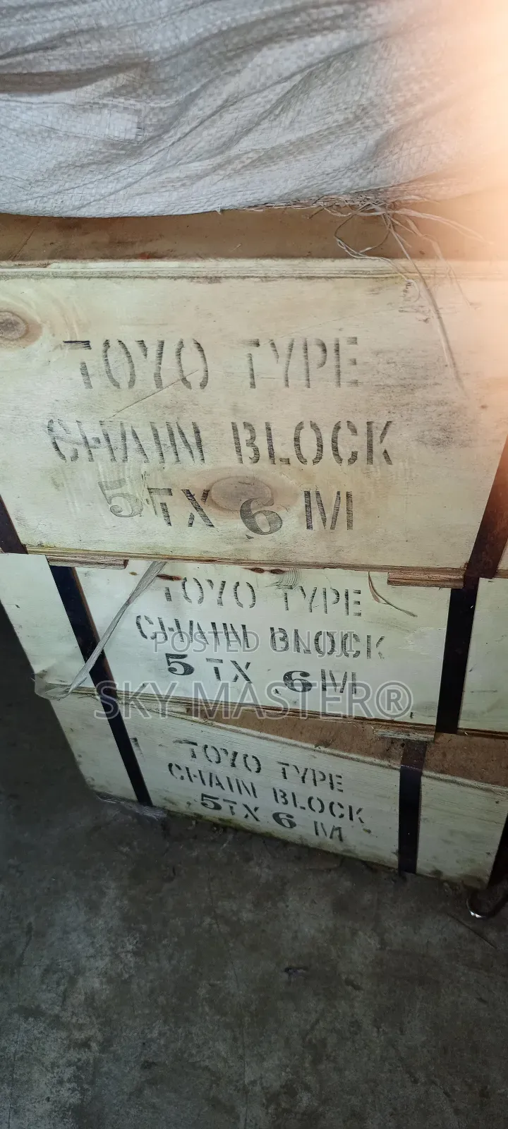 5tons by 6mtrs Chain Blocks
