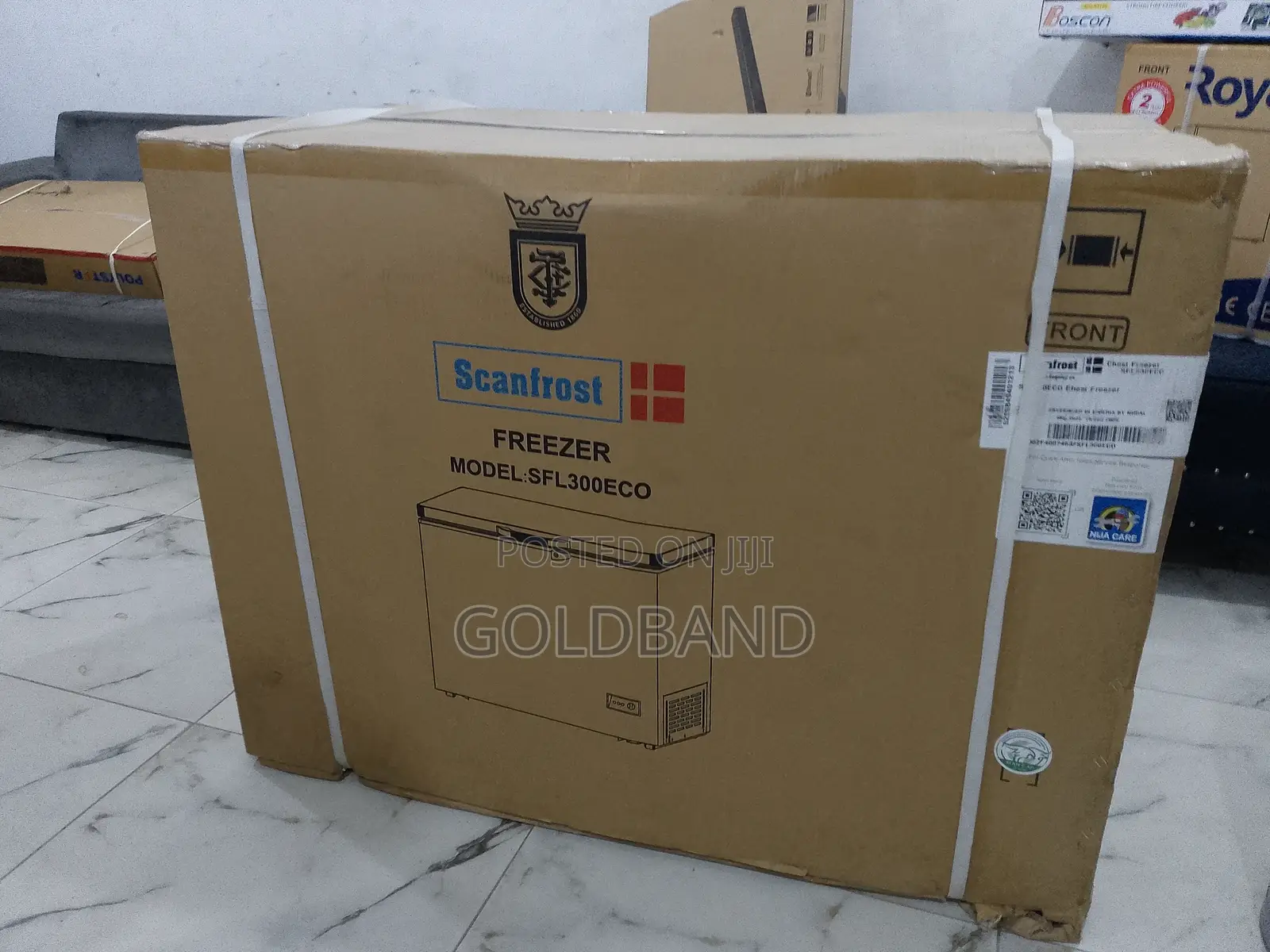 Scanfrost 300l Low Voltage Chest Freezer Sfl300eco