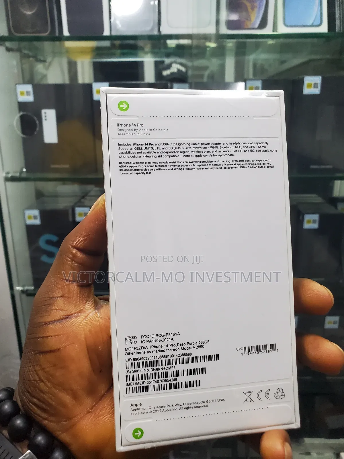 New Apple iPhone 14 Pro 256 GB Black