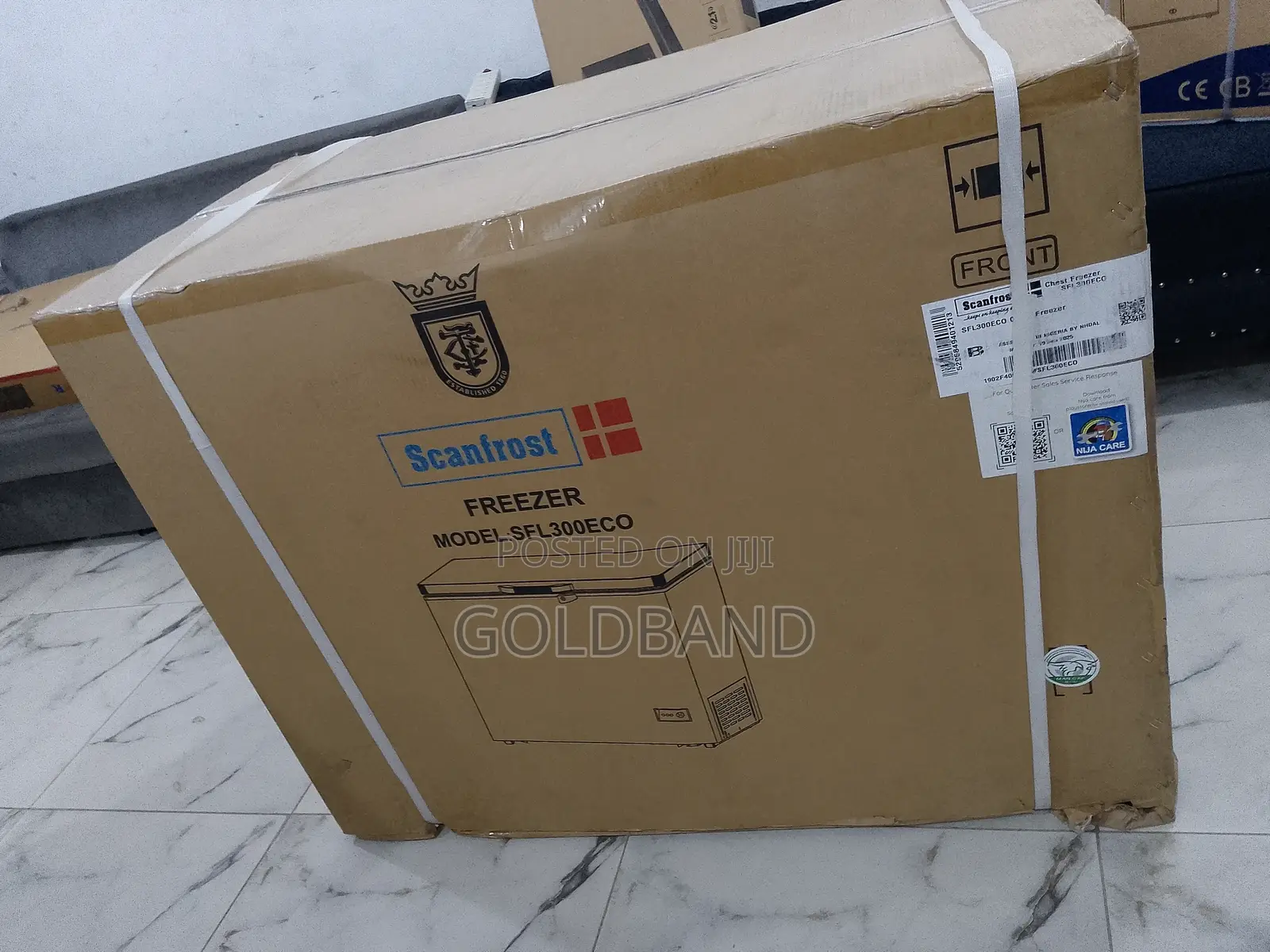 Scanfrost 300l Speedy Cooling Chest Freezer Sfl300eco