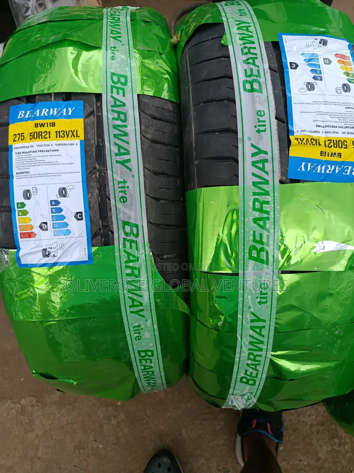 275/50/21 Tyre for Suvs and Jeep