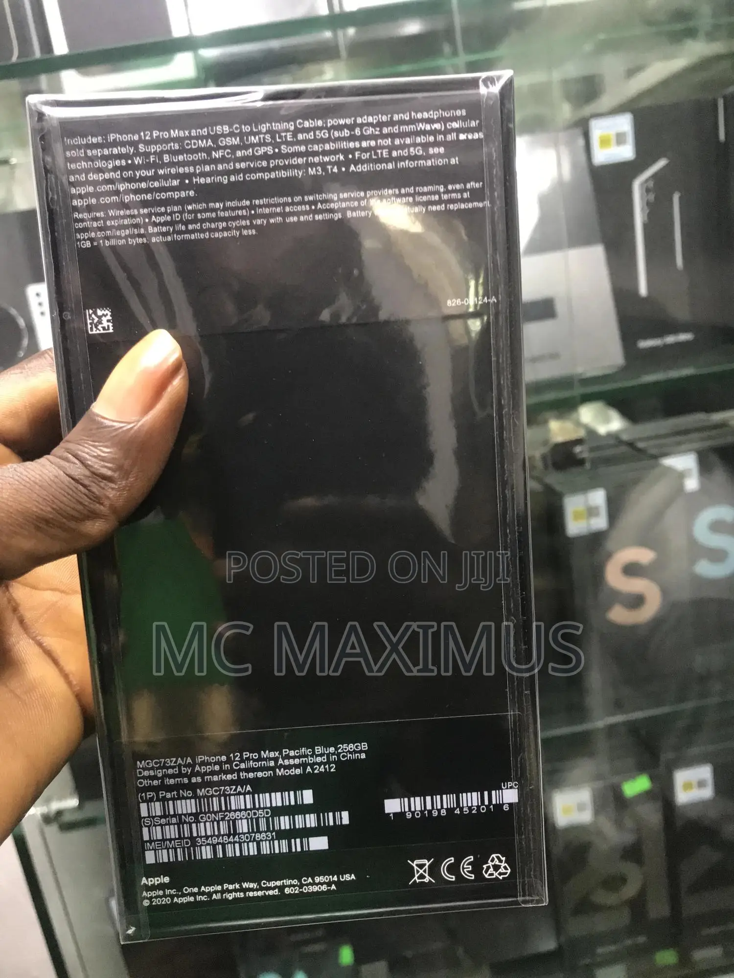 New Apple iPhone 12 Pro Max 256 GB Blue
