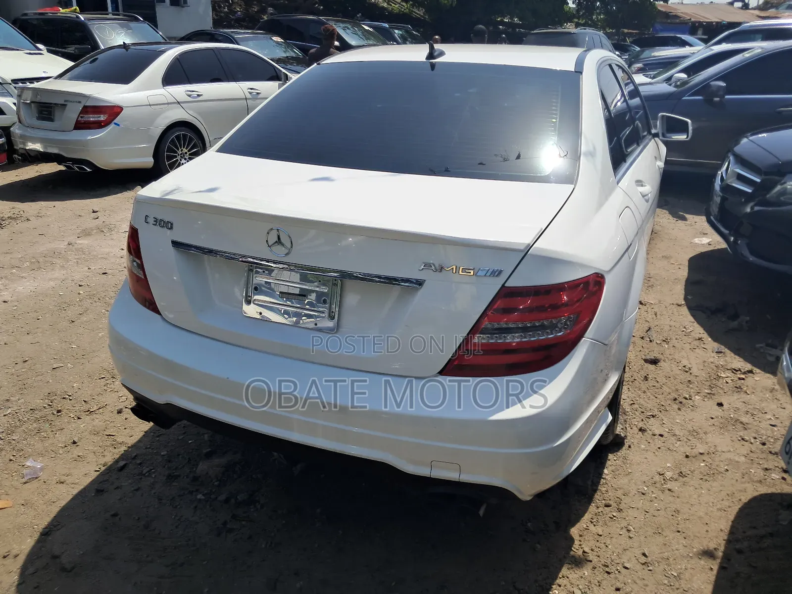 Mercedes-Benz C300 Sport 4Matic Sedan AWD (3.5L 6cyl 7A) 2013 White