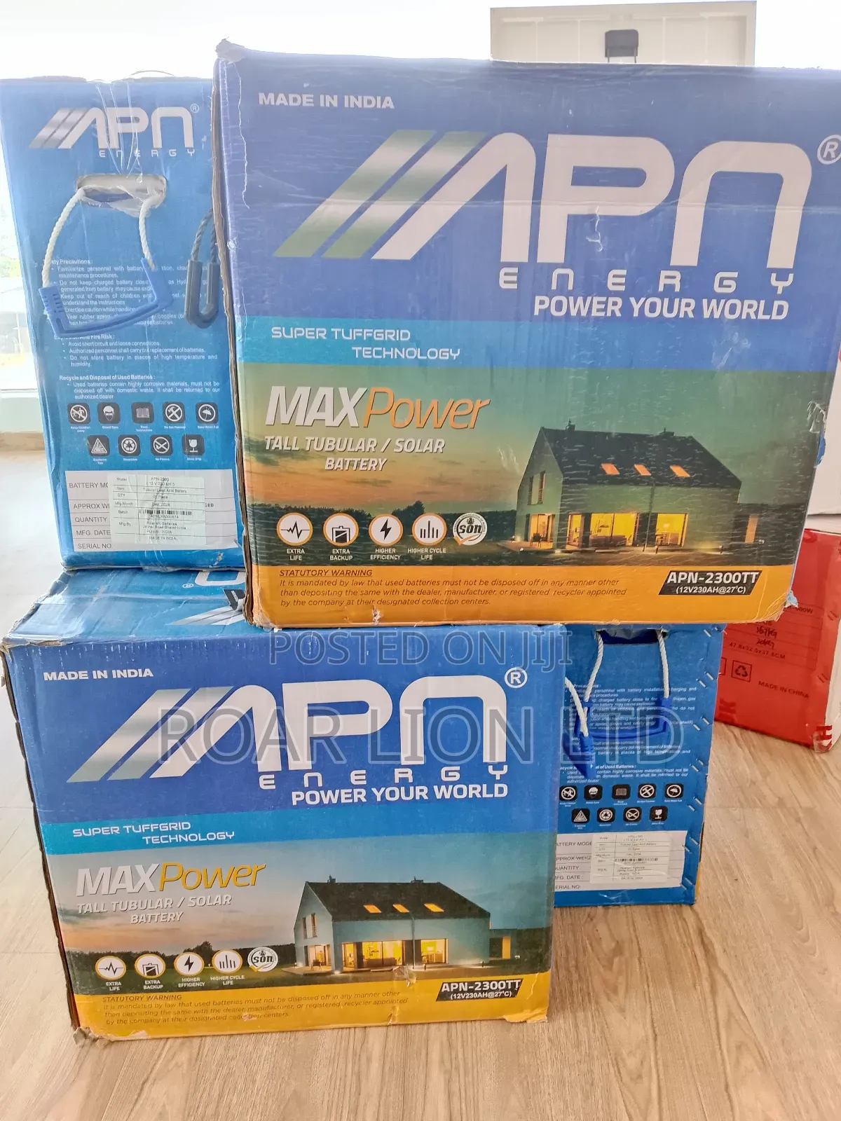 Apn 230ah Tubular Battery