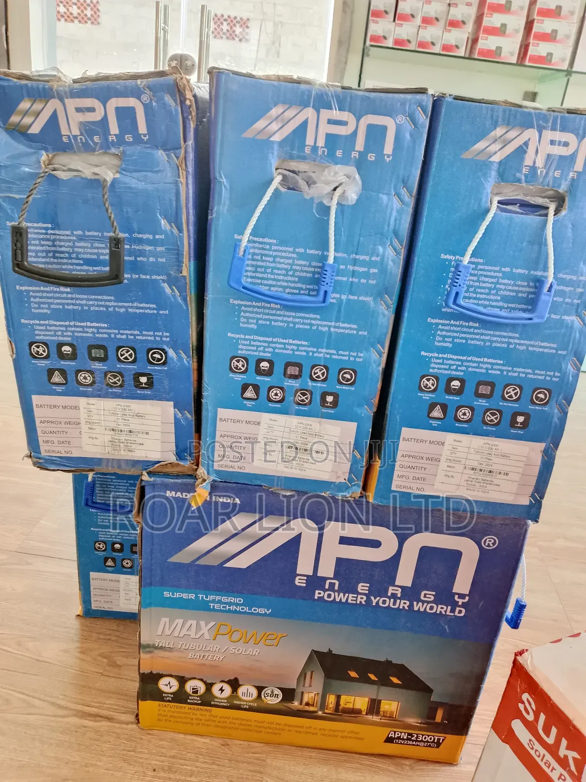 Apn 230ah Tubular Battery