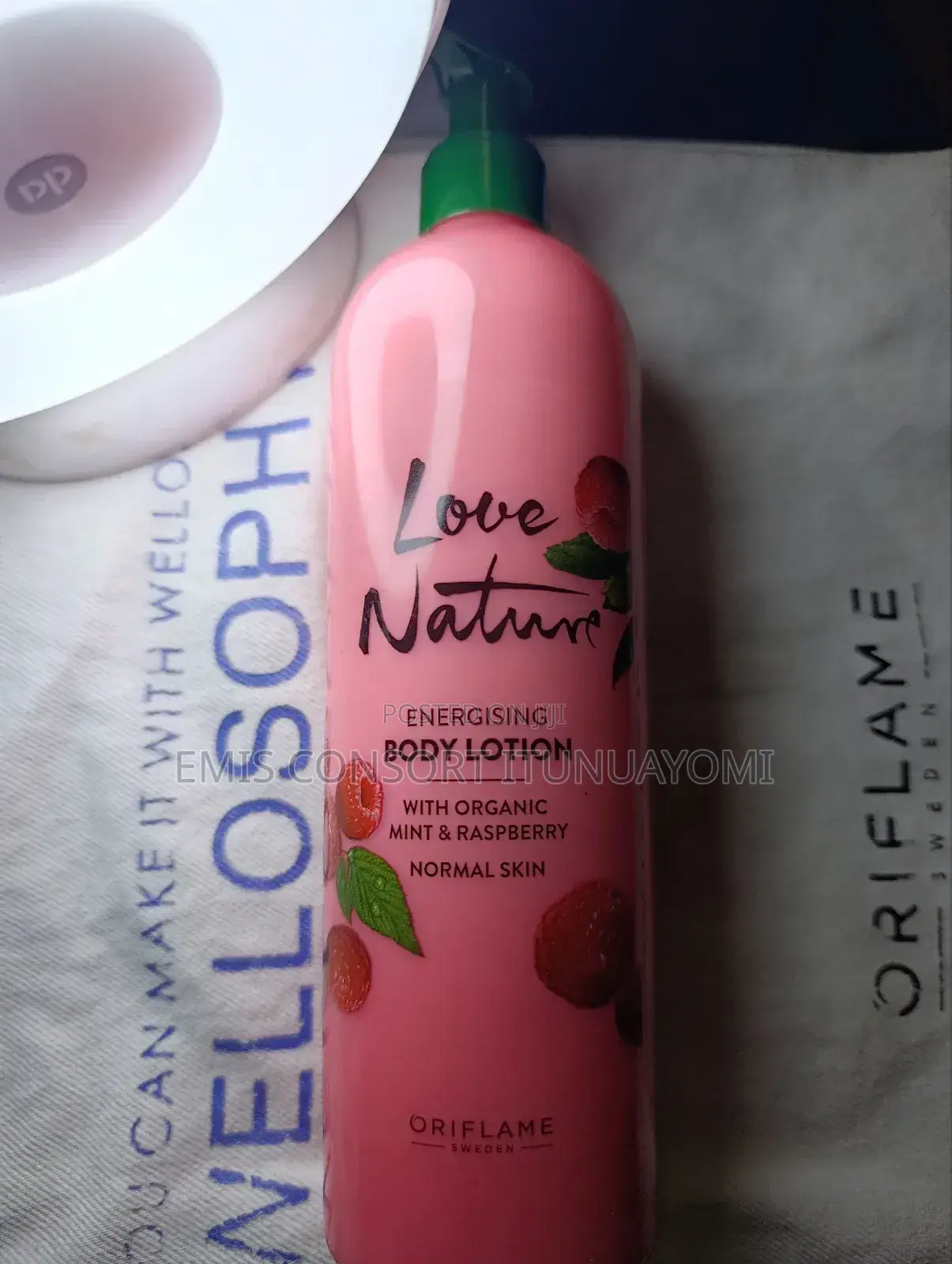 Love Nature Raspberry Body Lotion