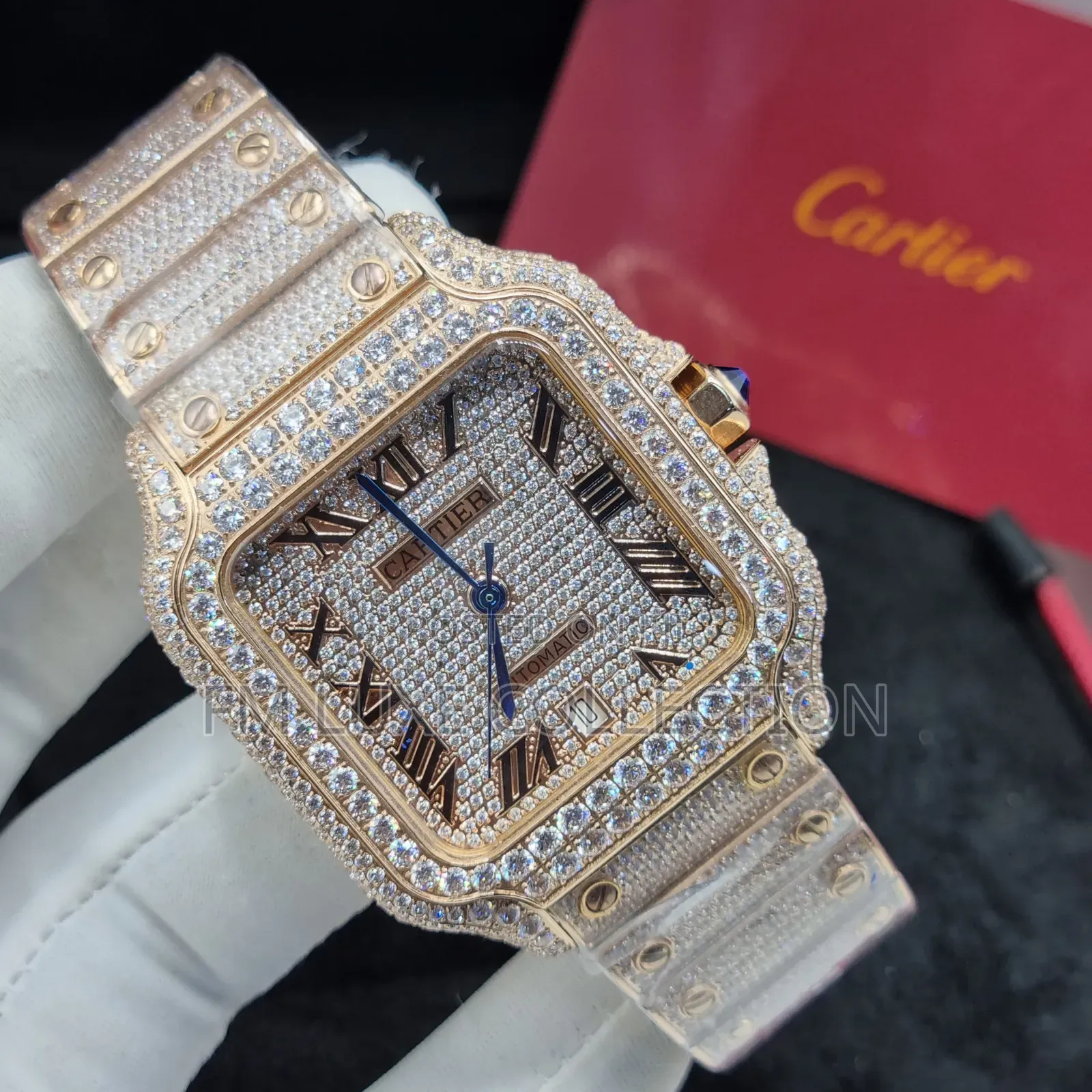Original Cartier Stone Wristwatch