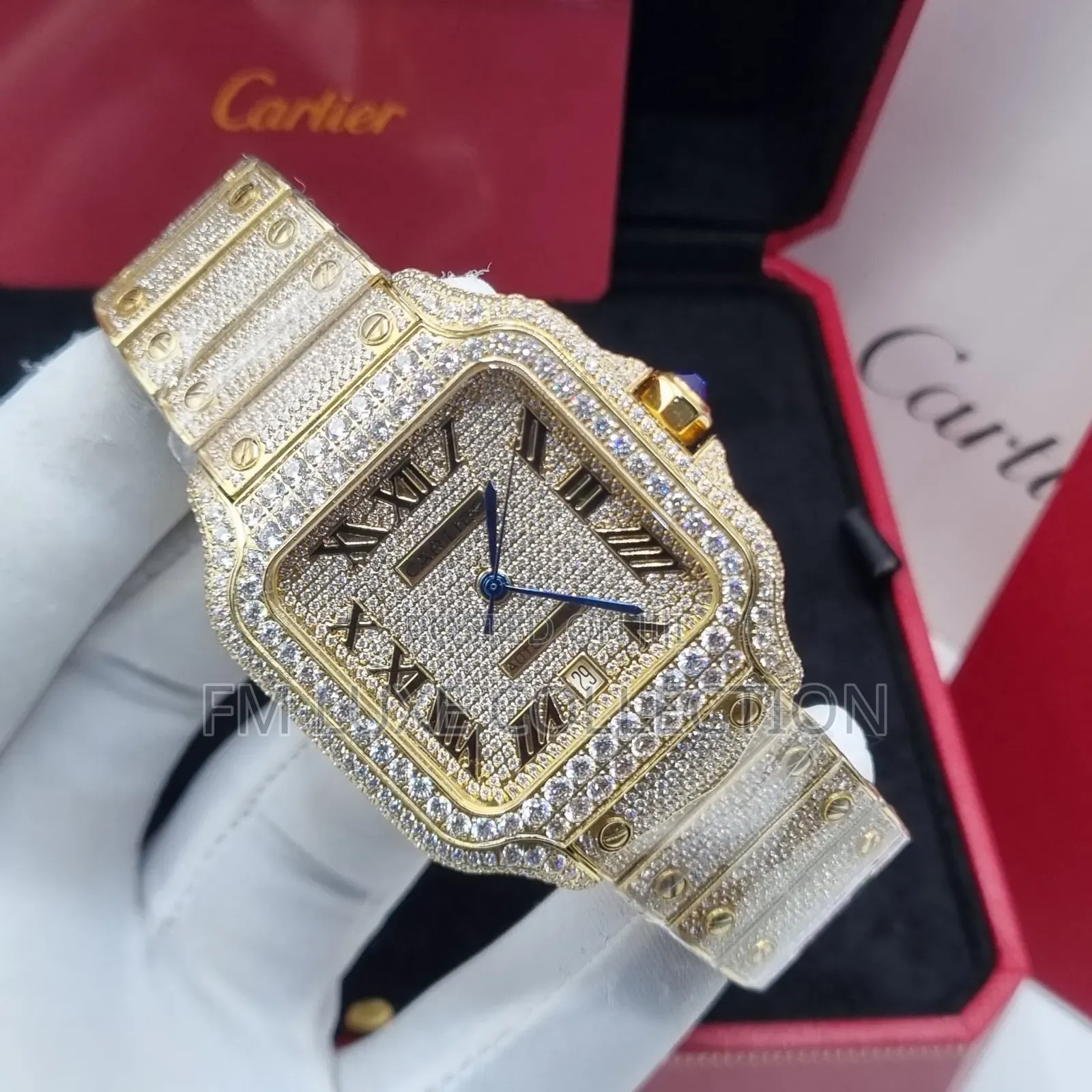 Original Cartier Stone Wristwatch