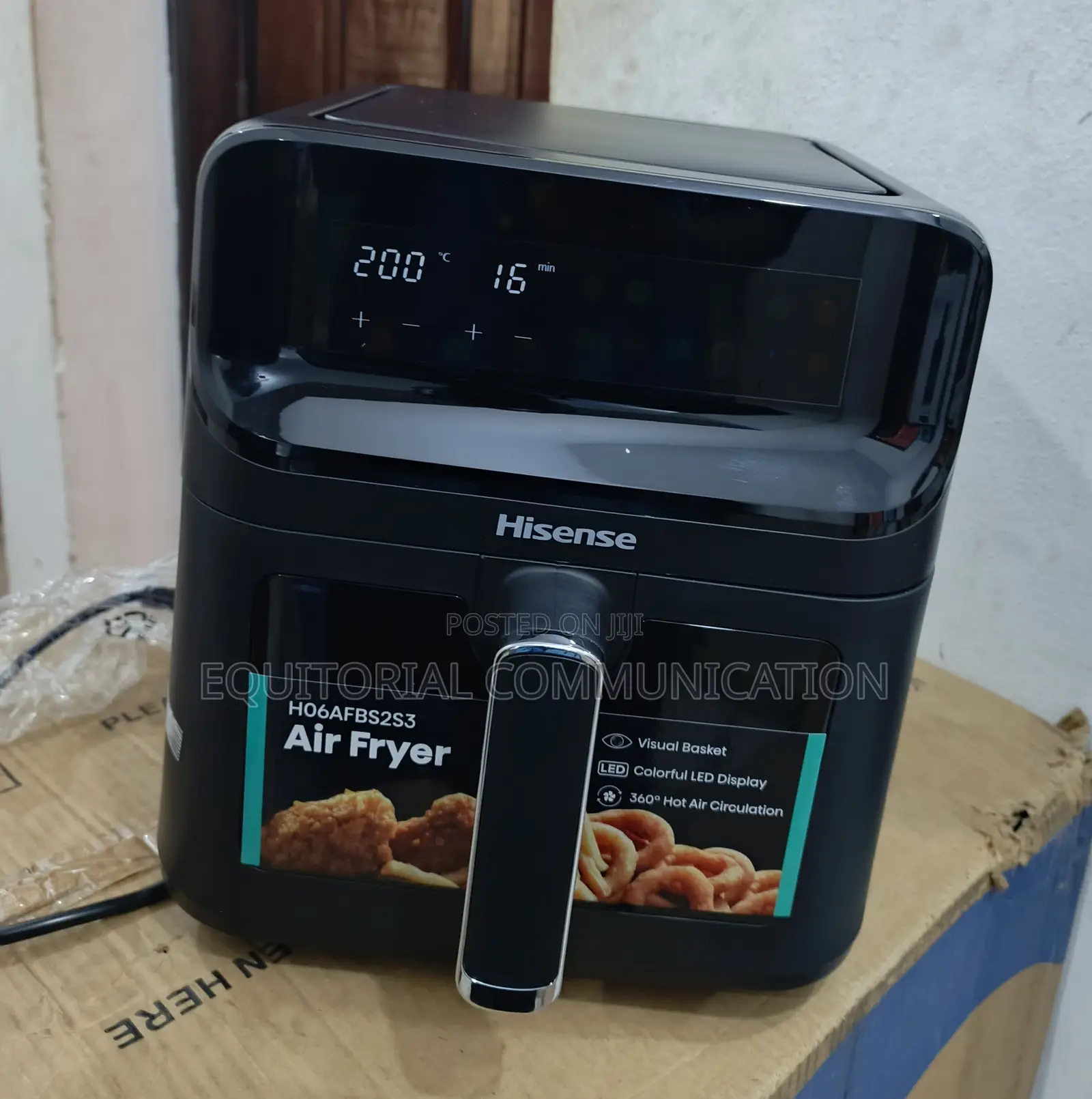 Hisense 6.7l Portable Air Fryer H06afbs2s3