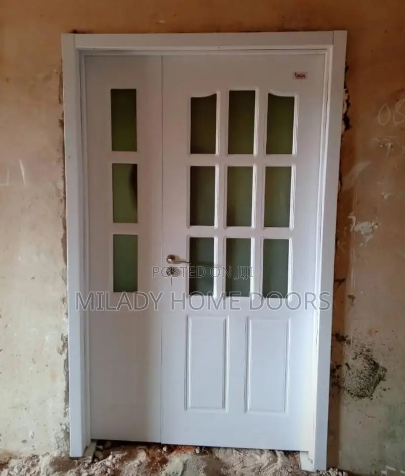 Hardwooden Door With Glass 3ft