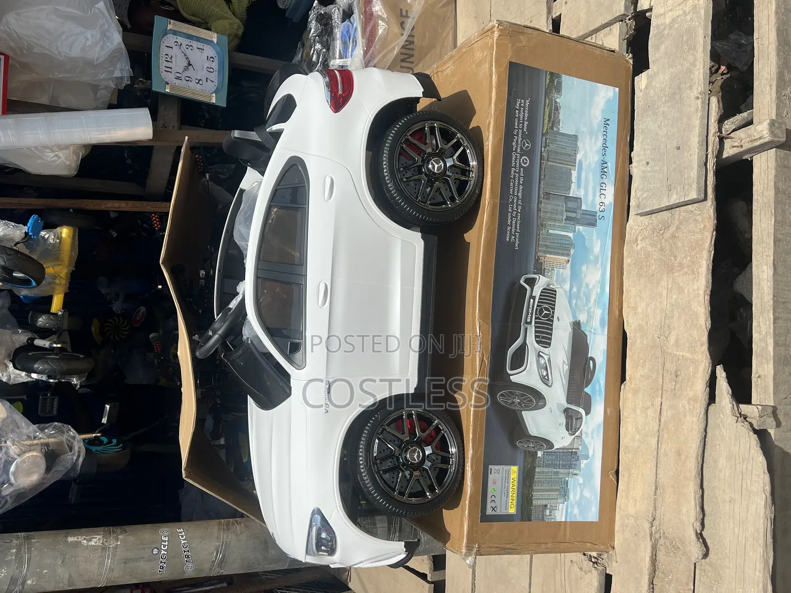 Children Rechargeable Automatic Mercedes Car One Seater