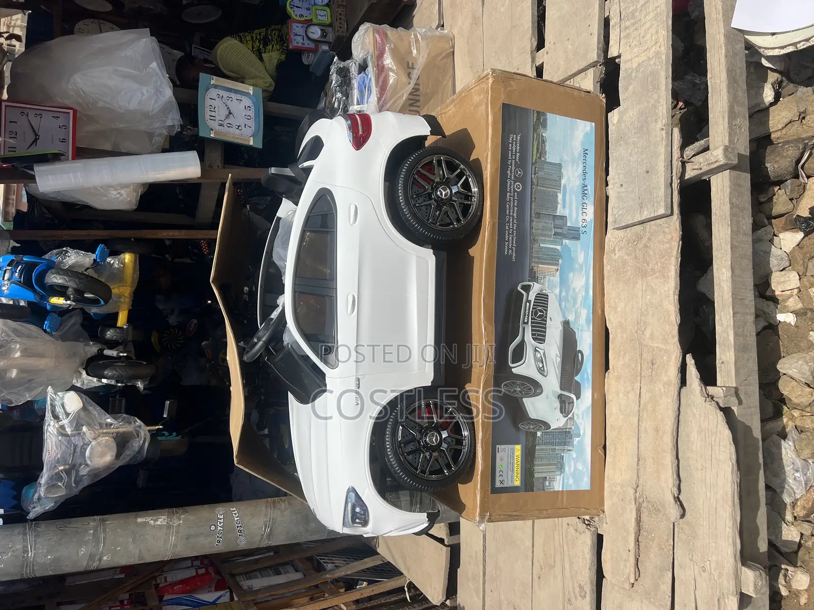 Children Rechargeable Automatic Mercedes Car One Seater
