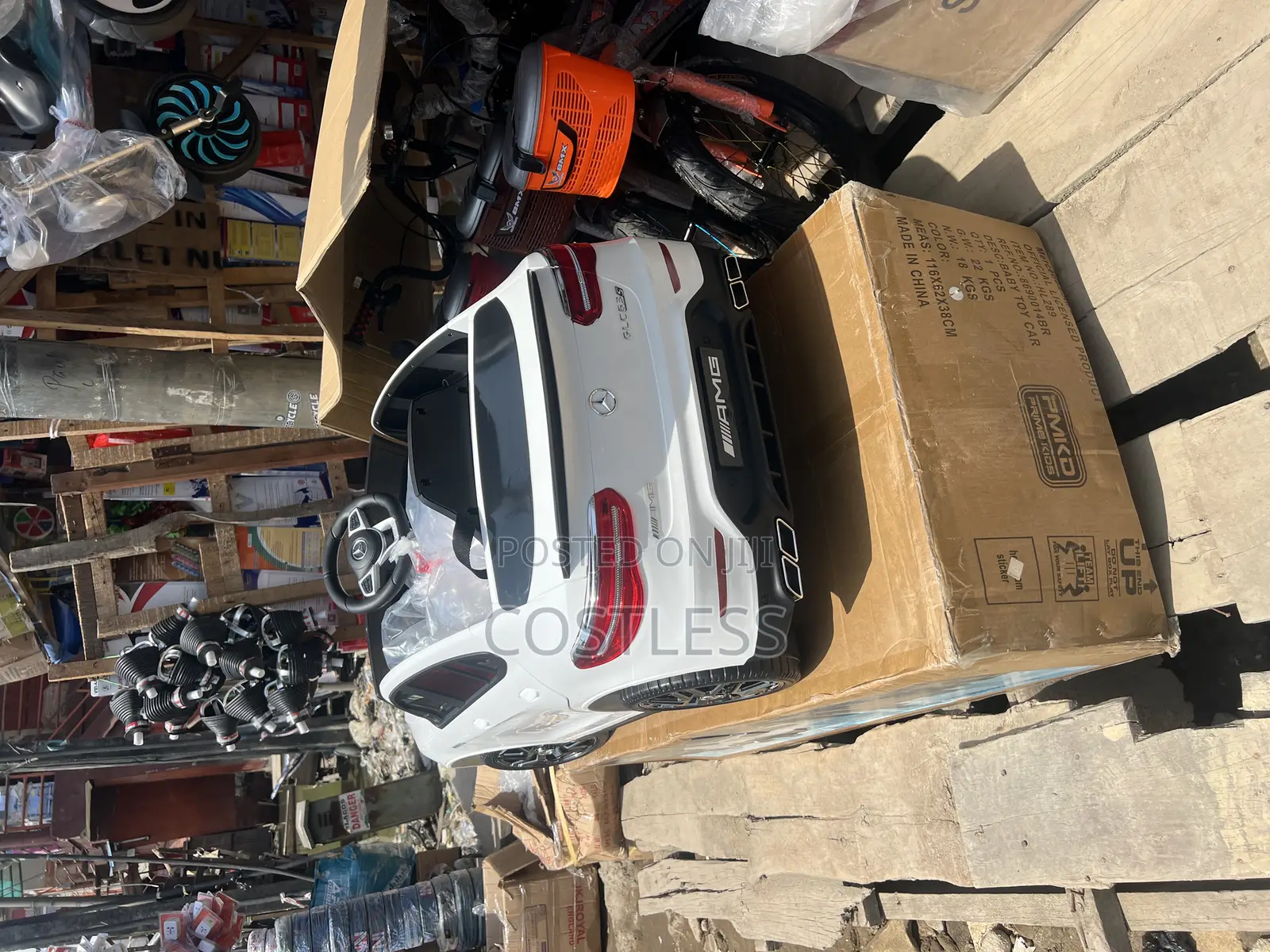 Children Rechargeable Automatic Mercedes Car One Seater