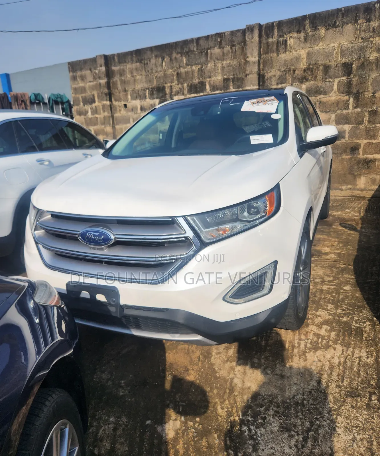 Ford Edge Titanium 4dr AWD (2.0L 4cyl 6A) 2016 White