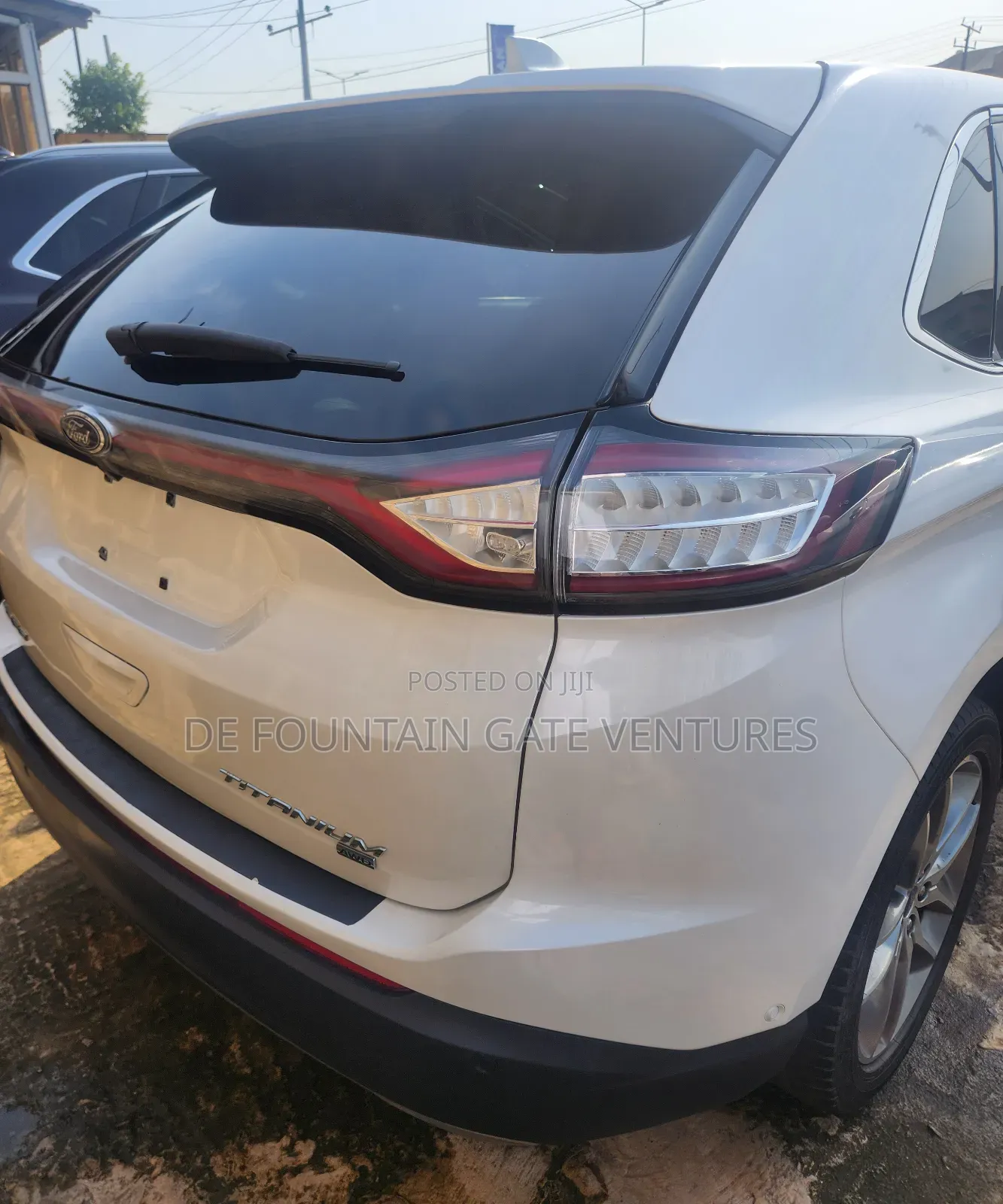 Ford Edge Titanium 4dr AWD (2.0L 4cyl 6A) 2016 White