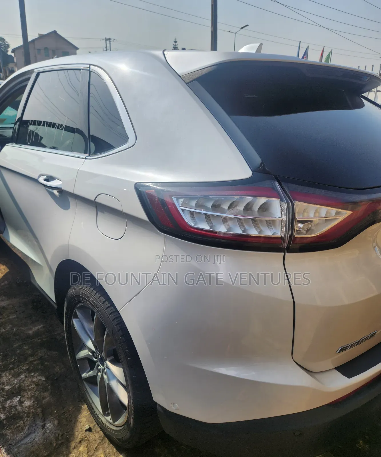 Ford Edge Titanium 4dr AWD (2.0L 4cyl 6A) 2016 White