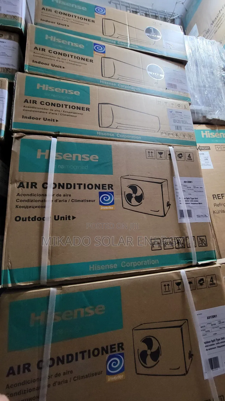 1.5hp Hissense Inverter Ac