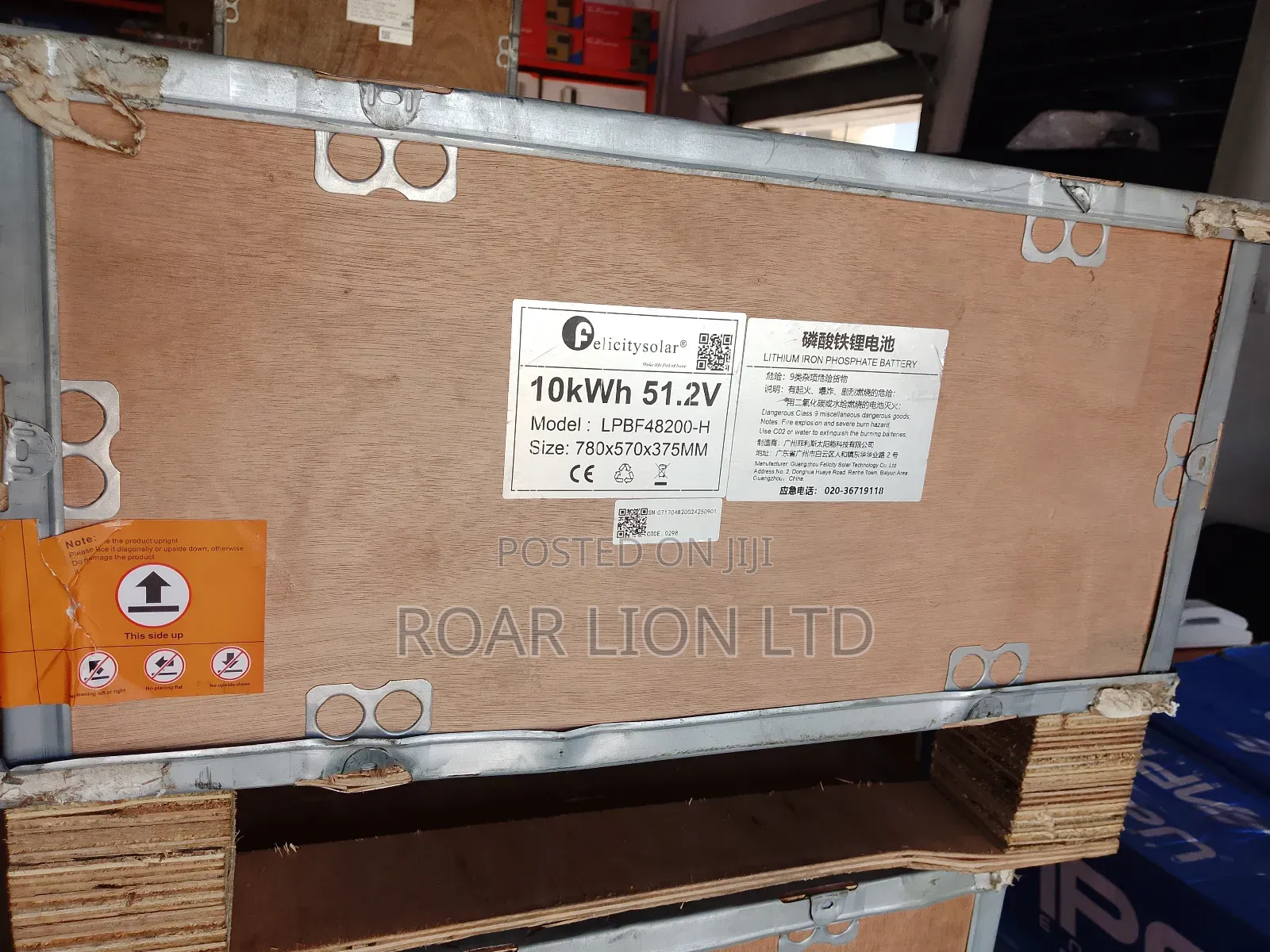 Felicity 10kwh Lithium Battery