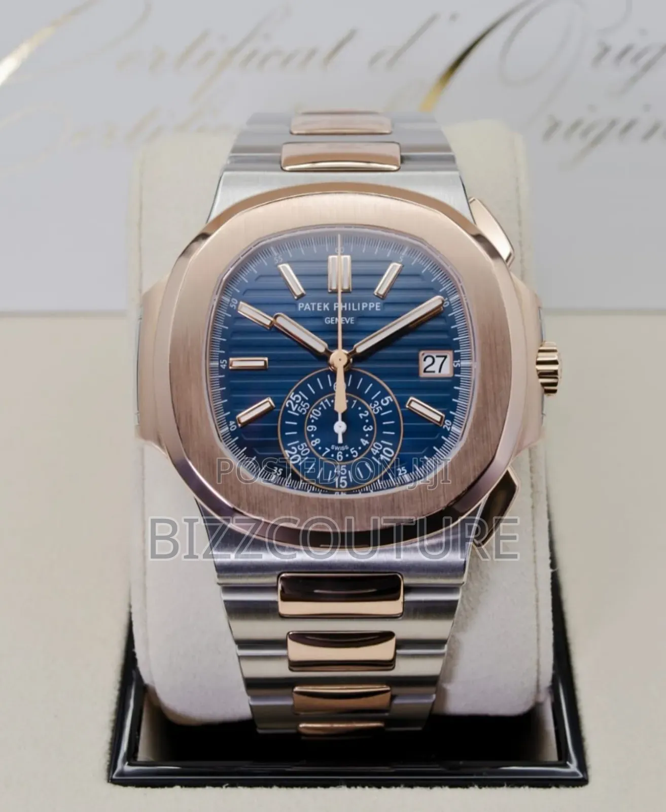 Original Patek Philippe Stainless Steel Watch in Store