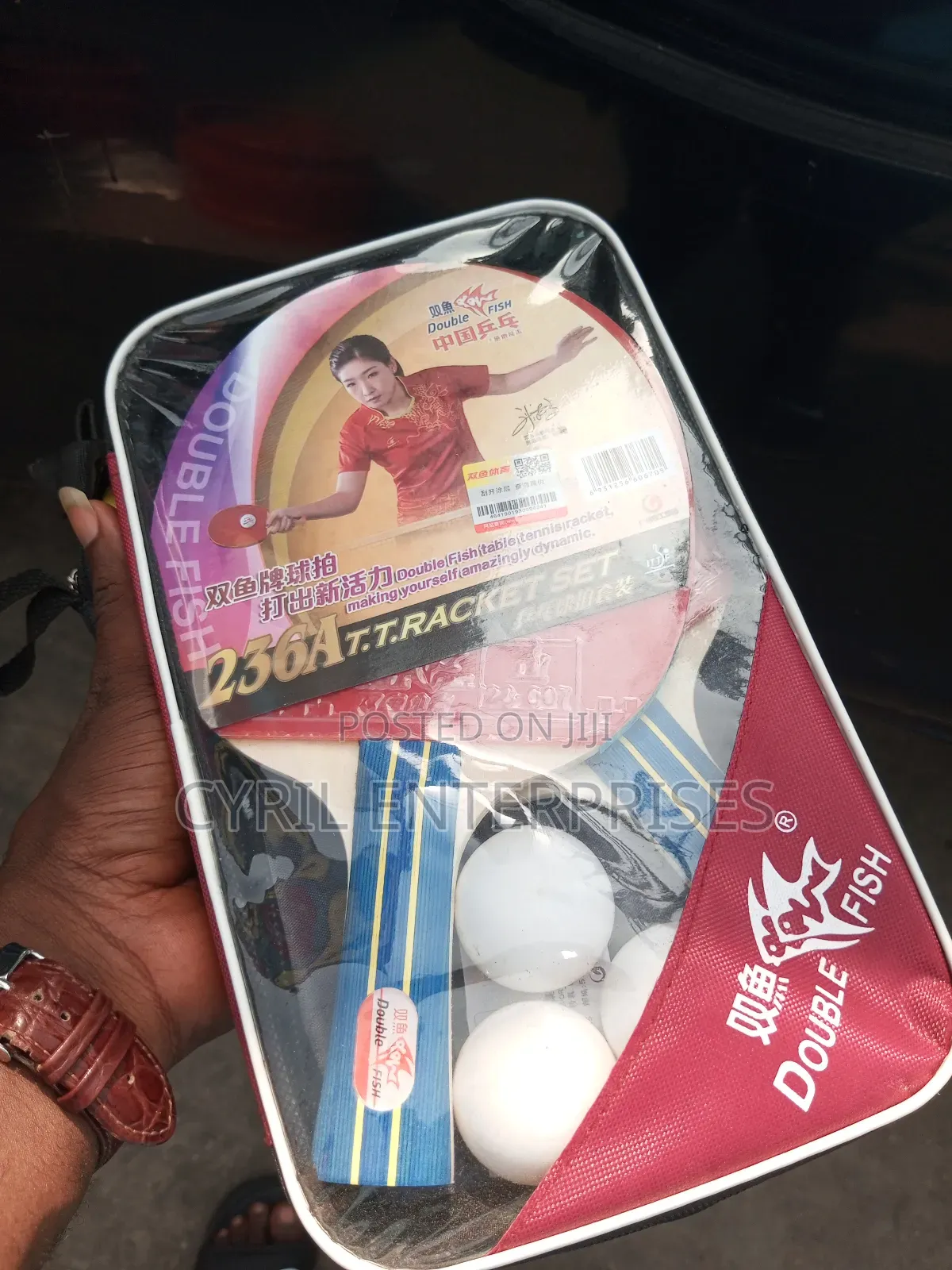 2in1 Table Tennis Rackets With Balls