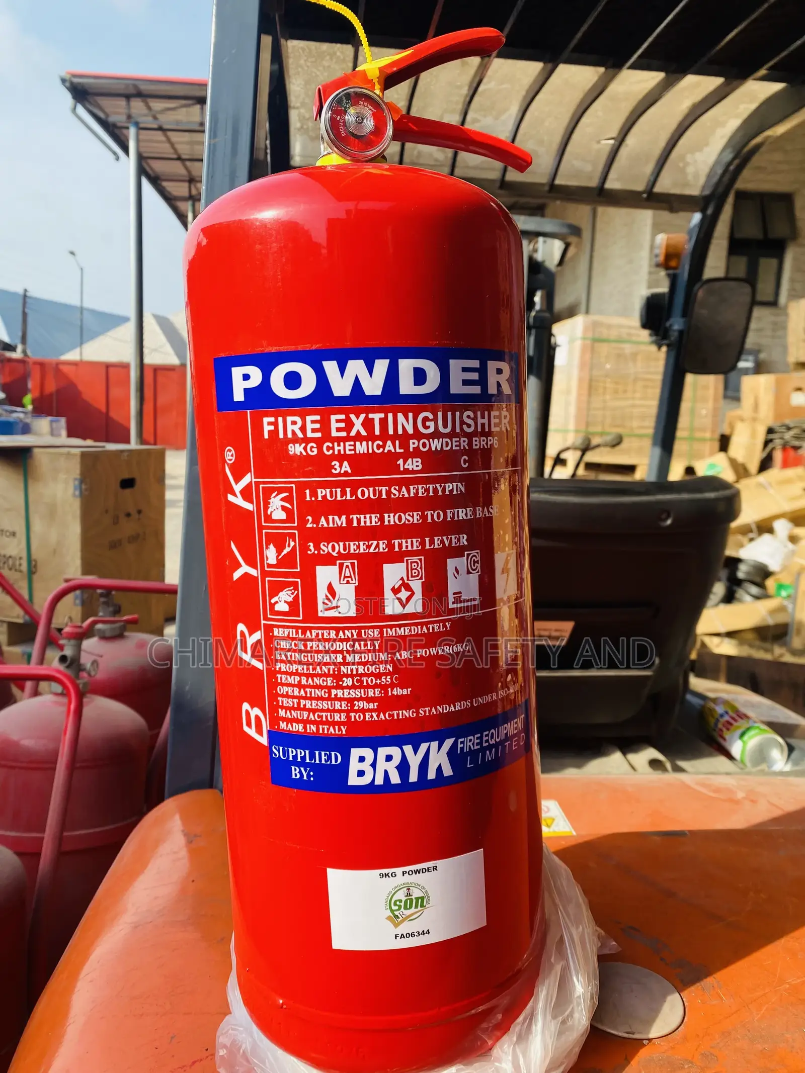9kg Dry Powder