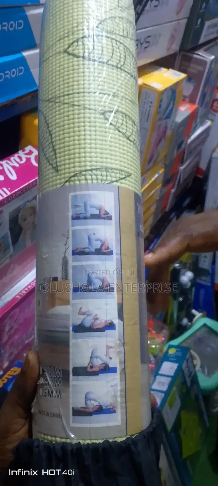 Yoga Mat For Sports Exercise In Home And Stadium