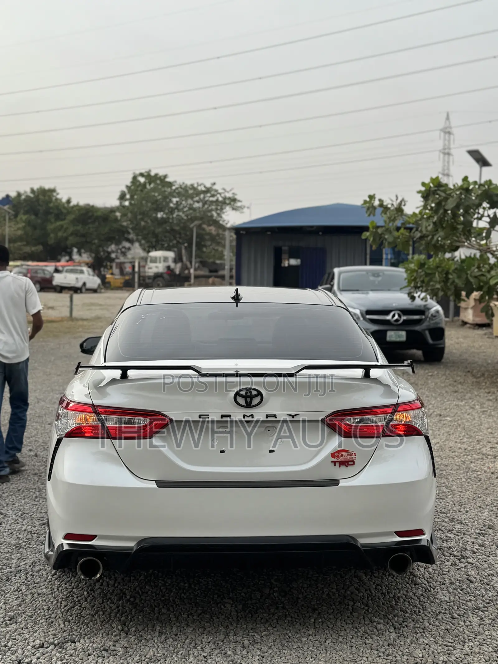 Toyota Camry TRD V6 2021 White