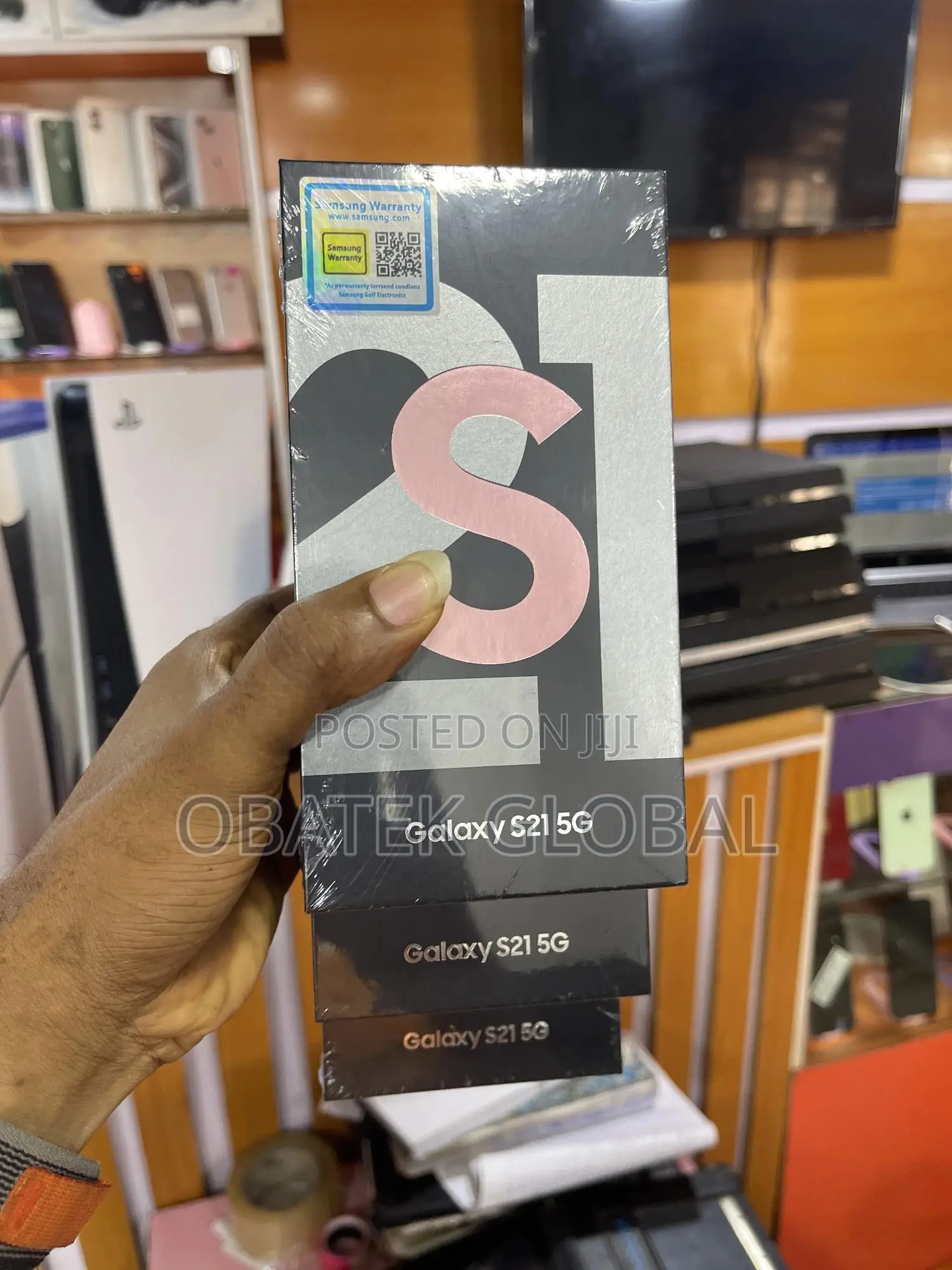 New Samsung Galaxy S21 5G 128 GB Black