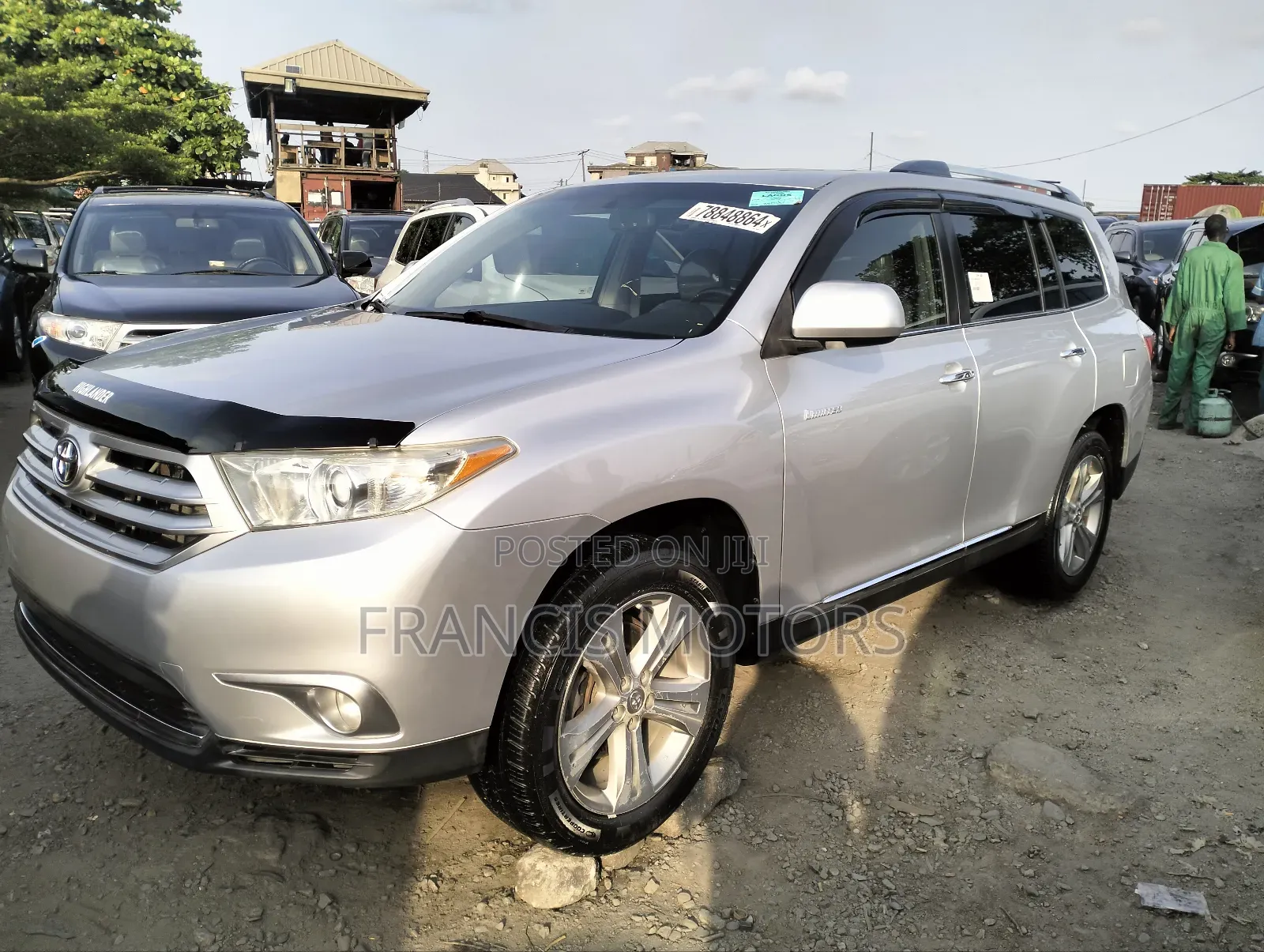 Toyota Highlander Limited 3.5l 4WD 2013 Silver