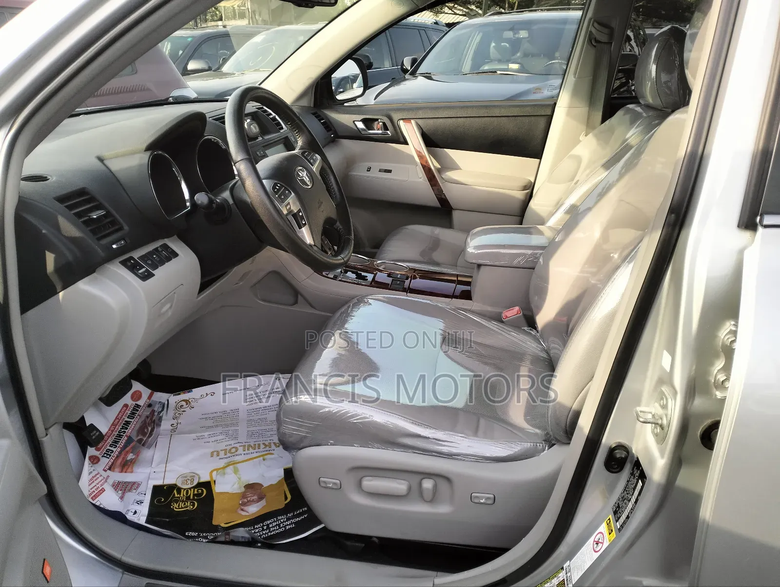 Toyota Highlander Limited 3.5l 4WD 2013 Silver