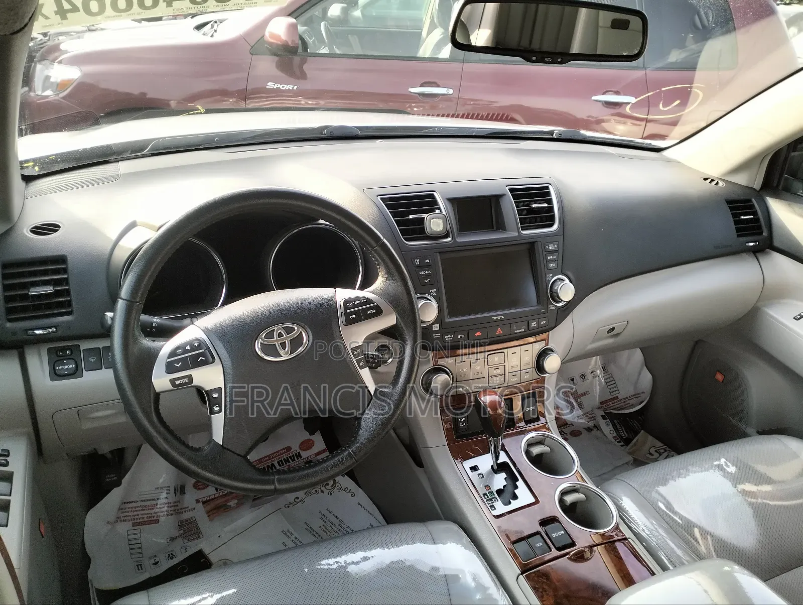 Toyota Highlander Limited 3.5l 4WD 2013 Silver
