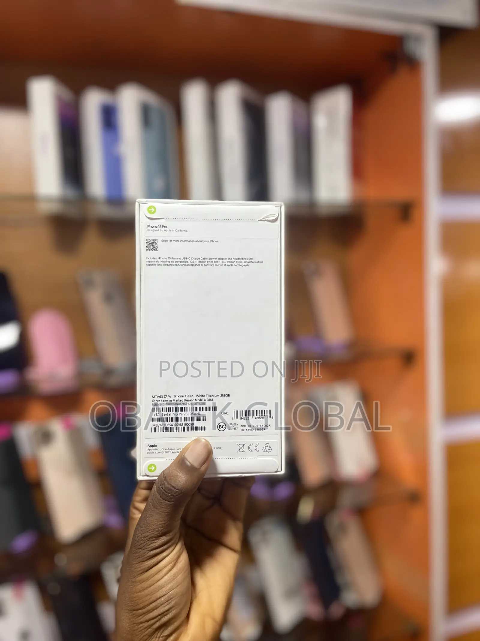 New Apple iPhone 15 Pro 256 GB White