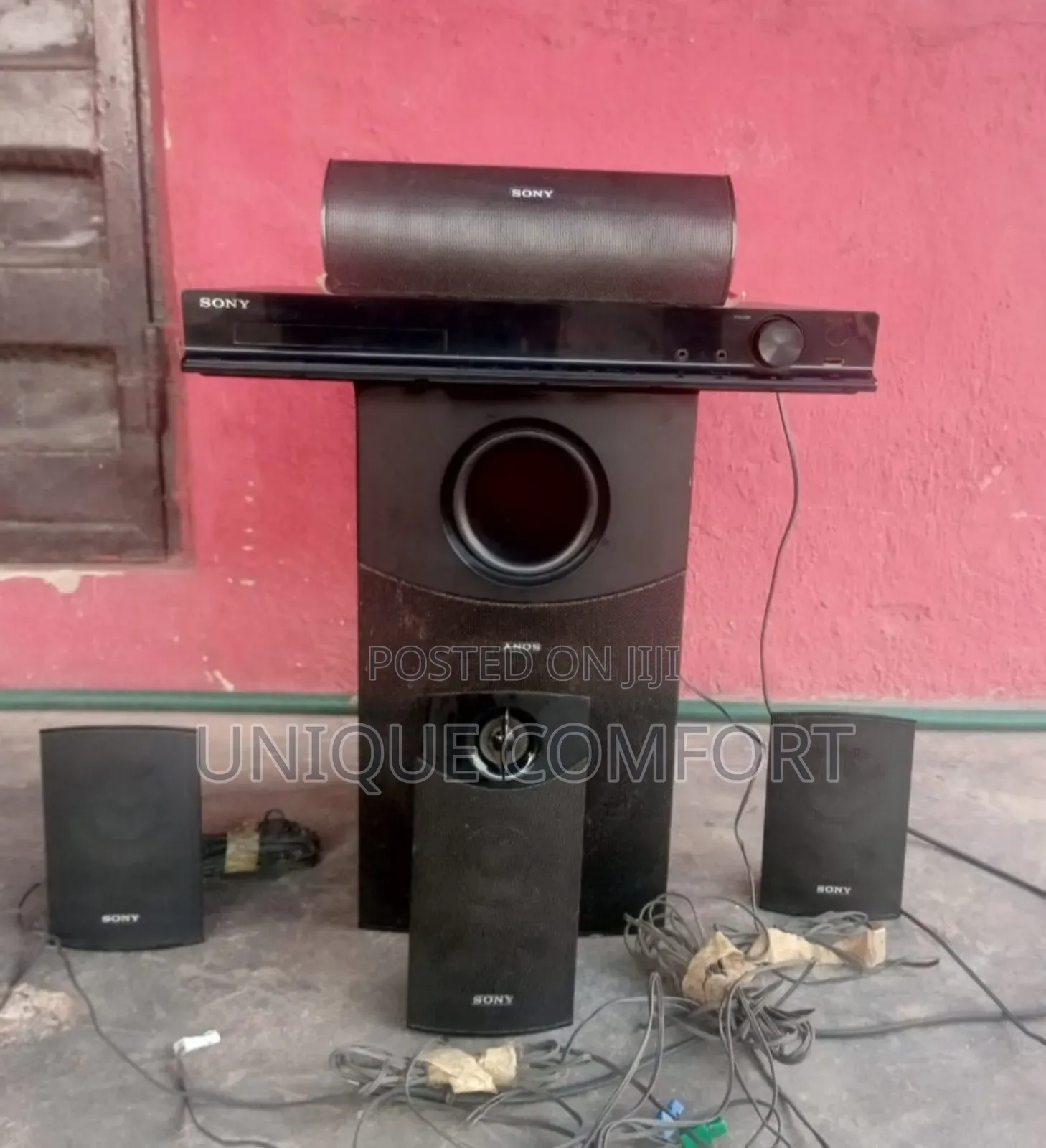 Sony Bluray 1000watts Home Theatre With Speaker Amp