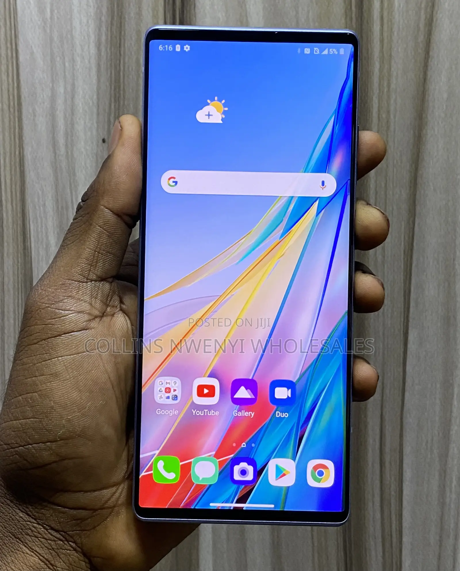 LG Wing 5G 256 GB Blue