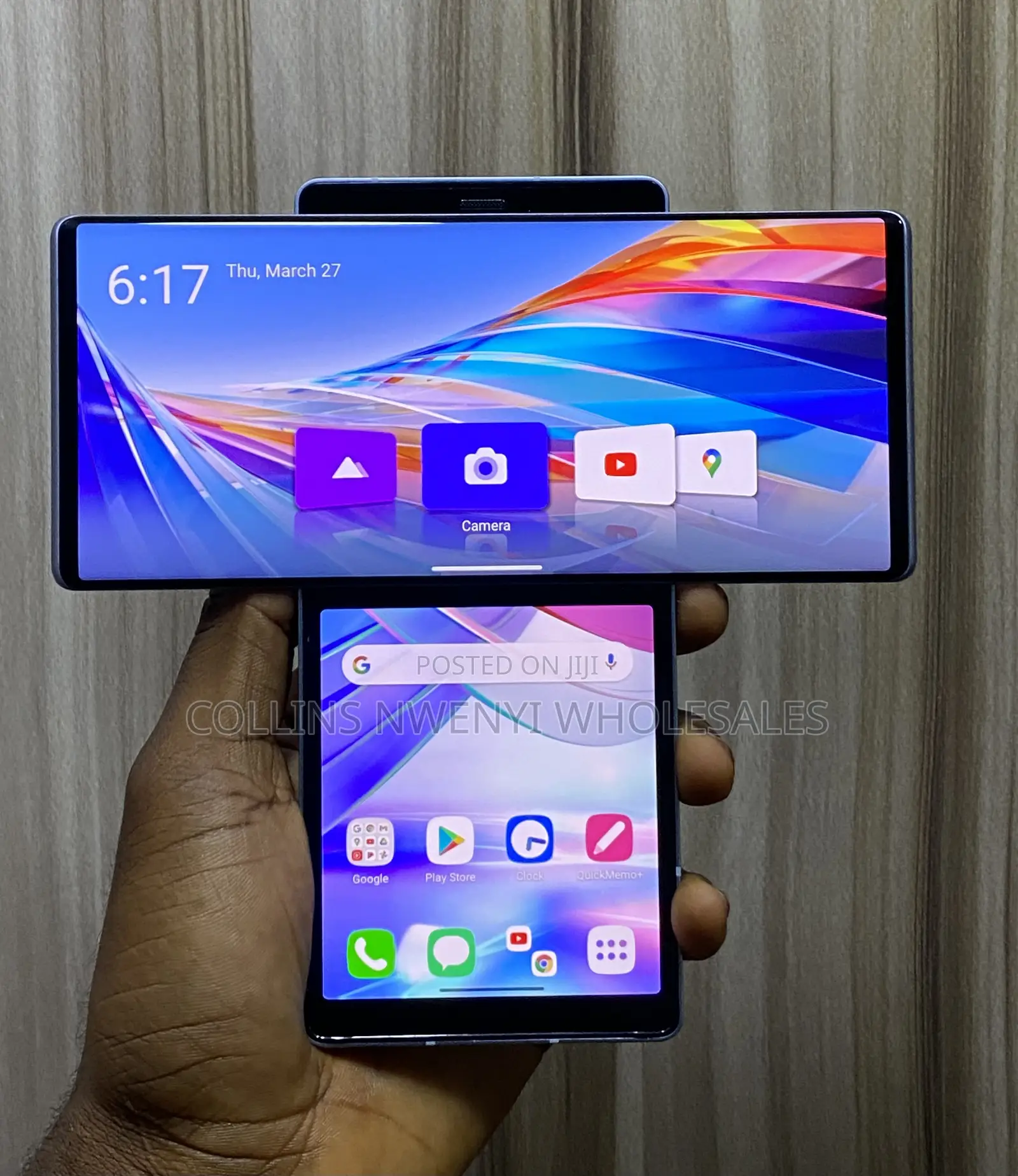 LG Wing 5G 256 GB Blue