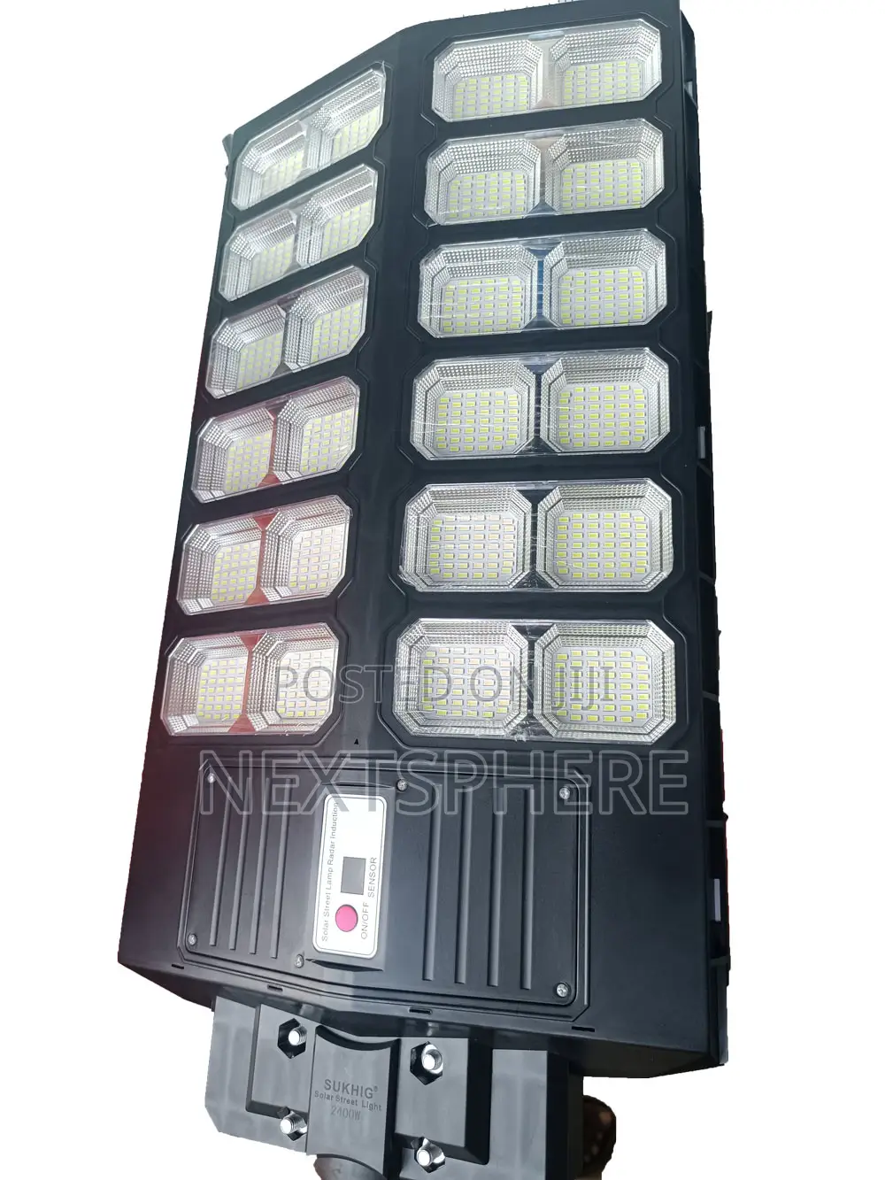 2400w Solar Street Light – Supper Bright, 100% Energy Free