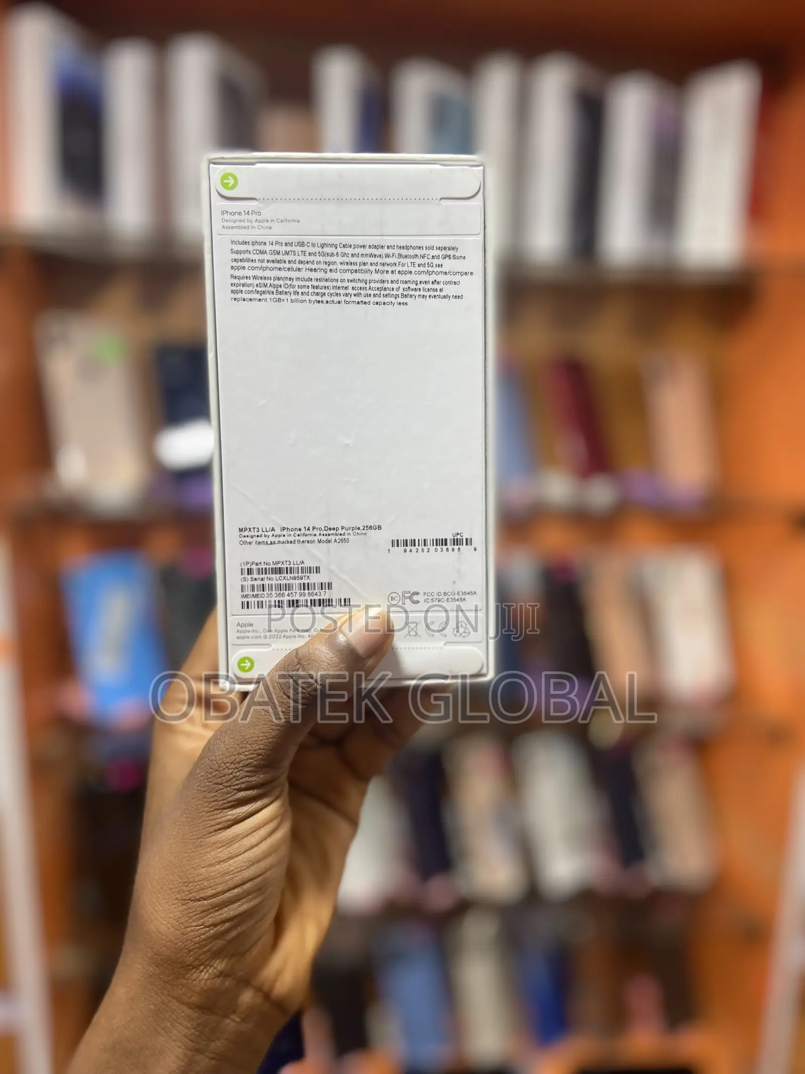 New Apple iPhone 14 Pro 256 GB Purple