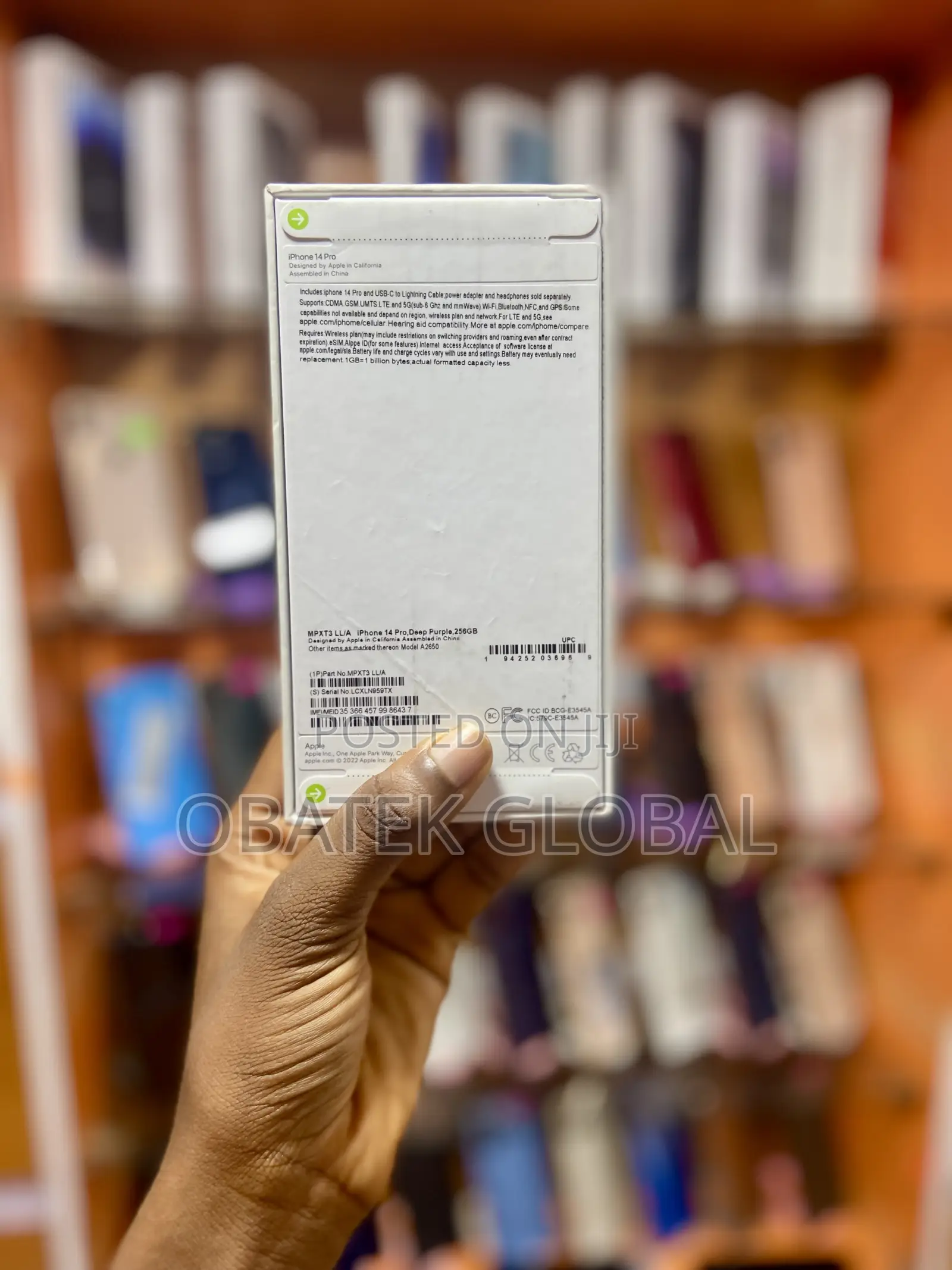 New Apple iPhone 14 Pro 256 GB Purple