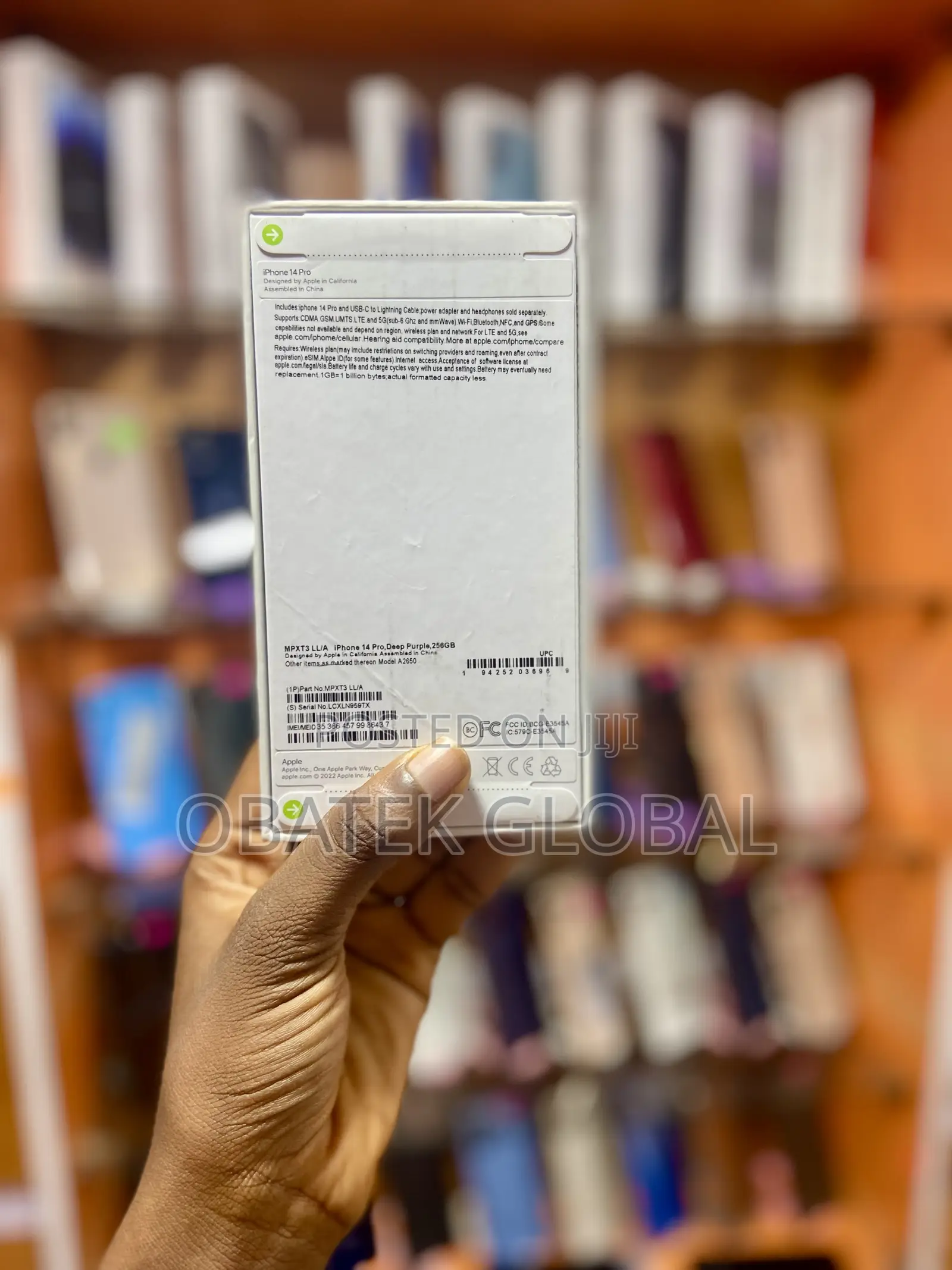 New Apple iPhone 14 Pro 256 GB Purple