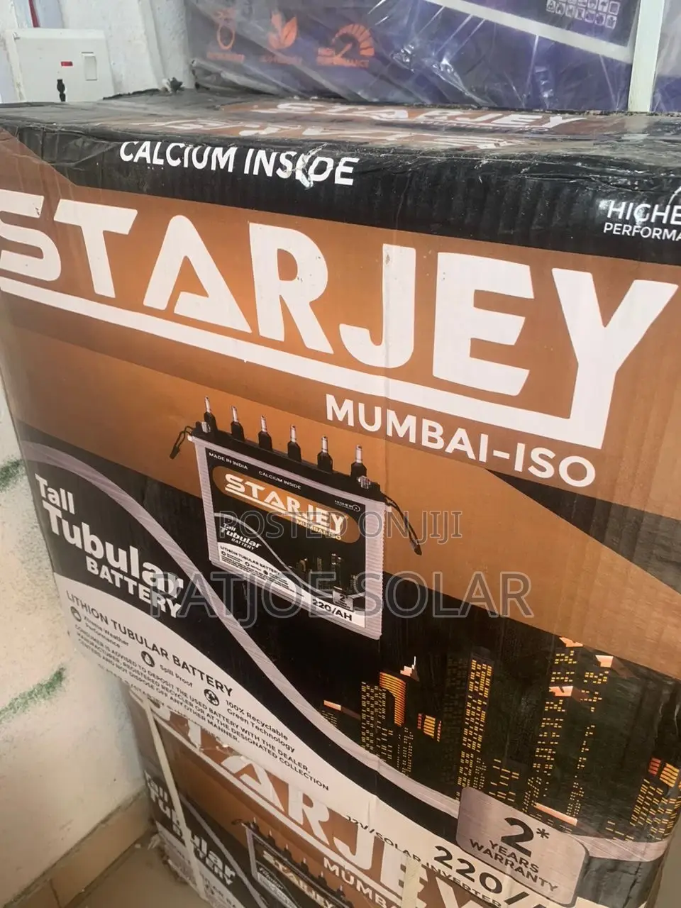 Star Jey Solar Batteries 12v220a