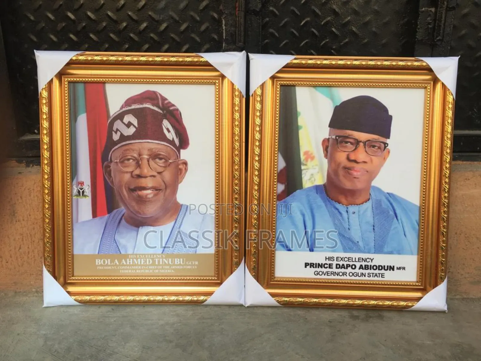 Hd Framed President/Governor Portrait