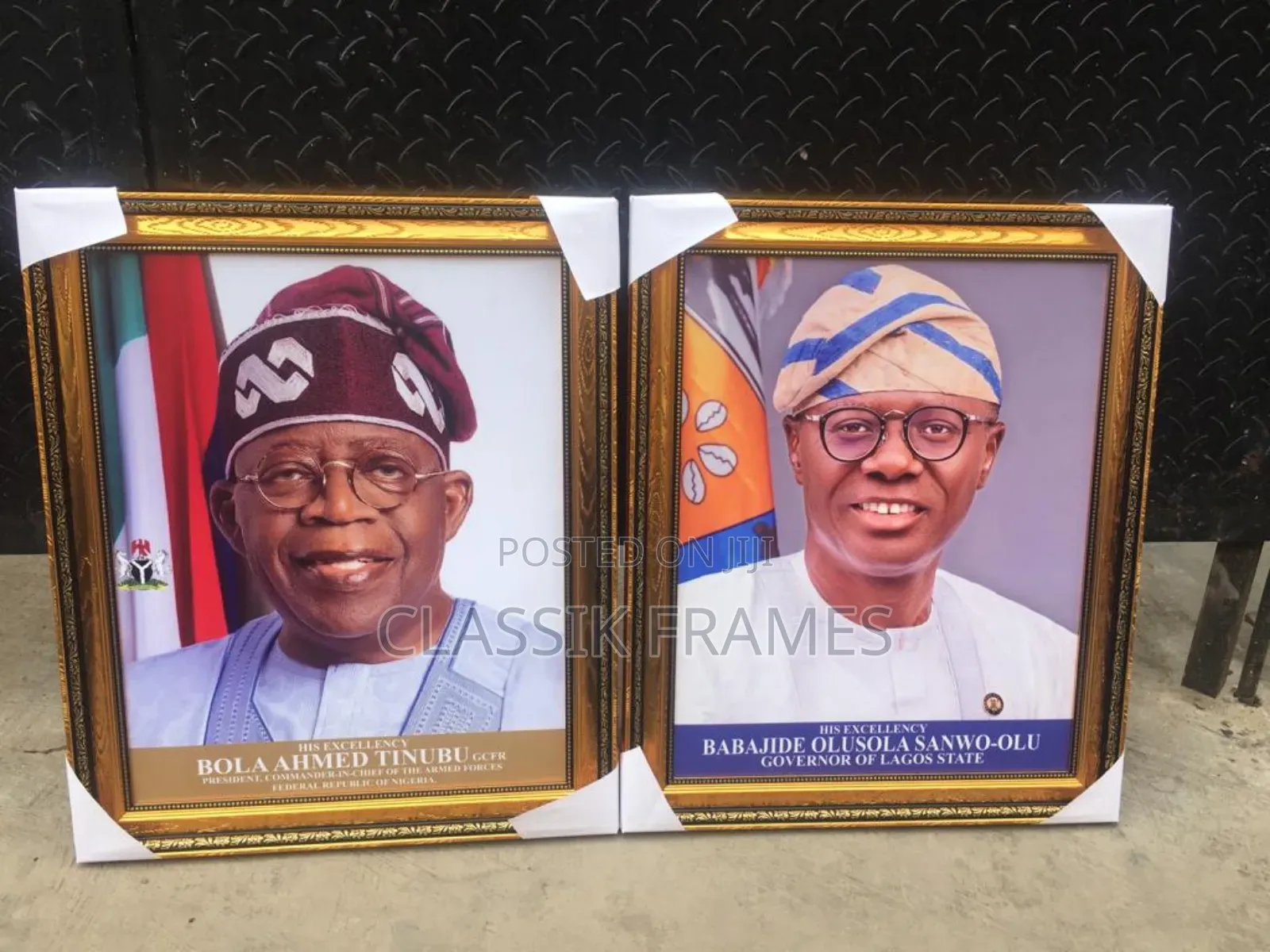 Hd Framed President/Governor Portrait